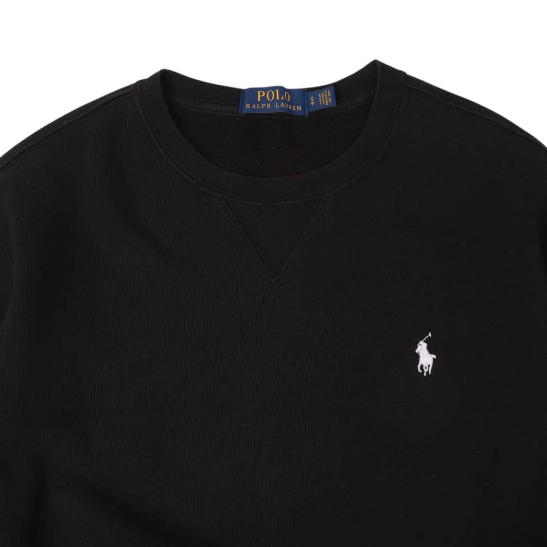 폴로 랄프로렌 블랙 코튼 폴리 스웻셔츠 상품이미지2