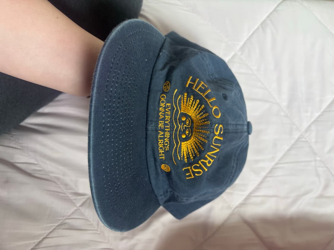 헬로선라이즈 일자챙 모자 네이비 상품이미지1