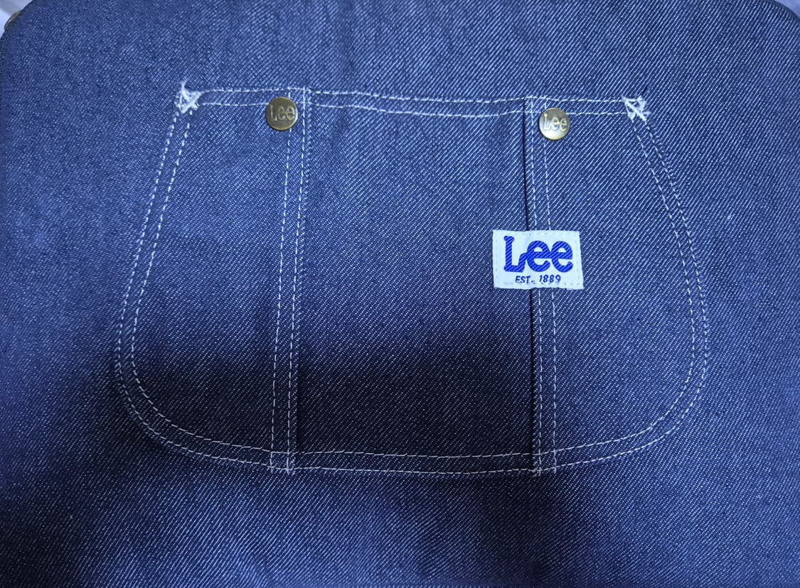 LEE 빈티지 로고 랩탑 파우치 인디고 다크 상품이미지1