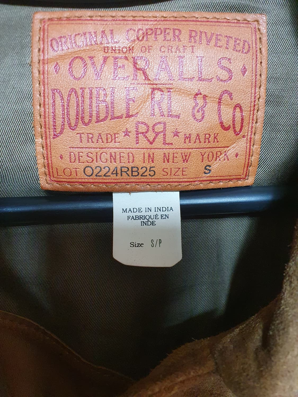 RRL 더블알엘 러프아웃 스웨이드 새제품 상품이미지4