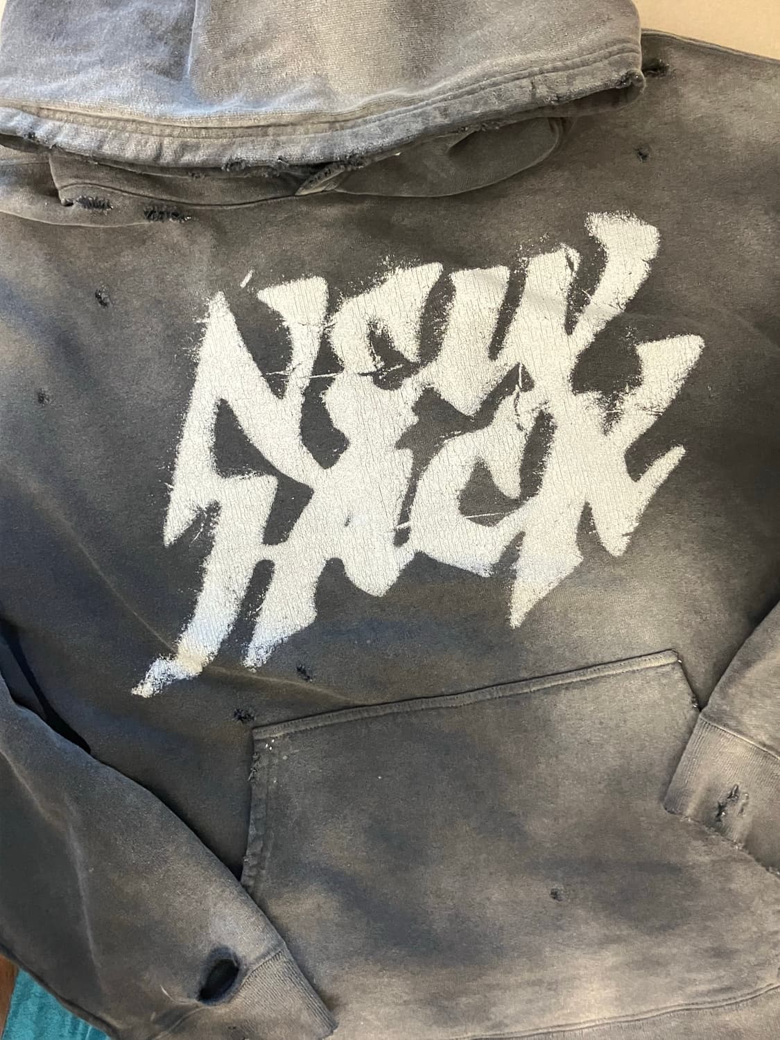 Kamiya distressed faded hoodie 상품이미지4