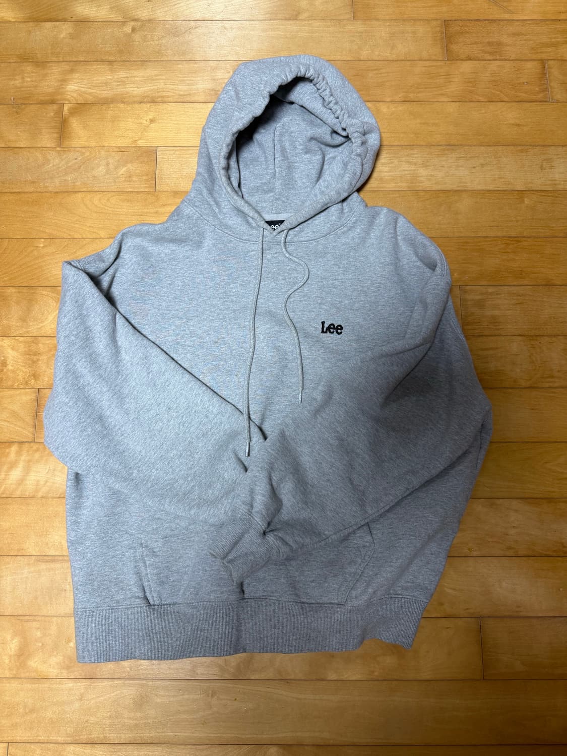 Lee 후드티 그레이 상품이미지1