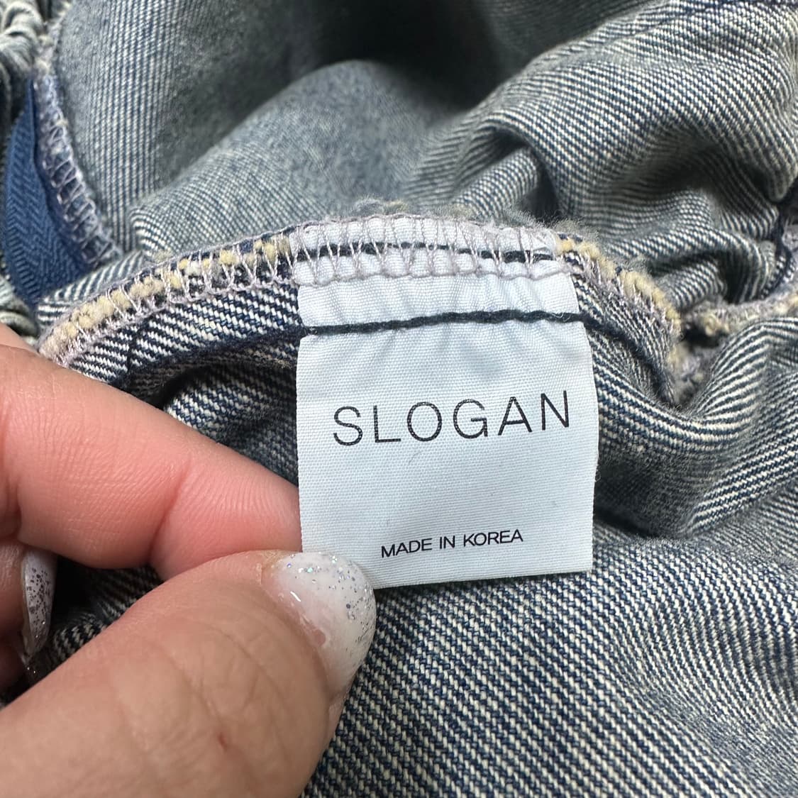 ✨ (바배) 데님 워싱 후드 청자켓  상품이미지4