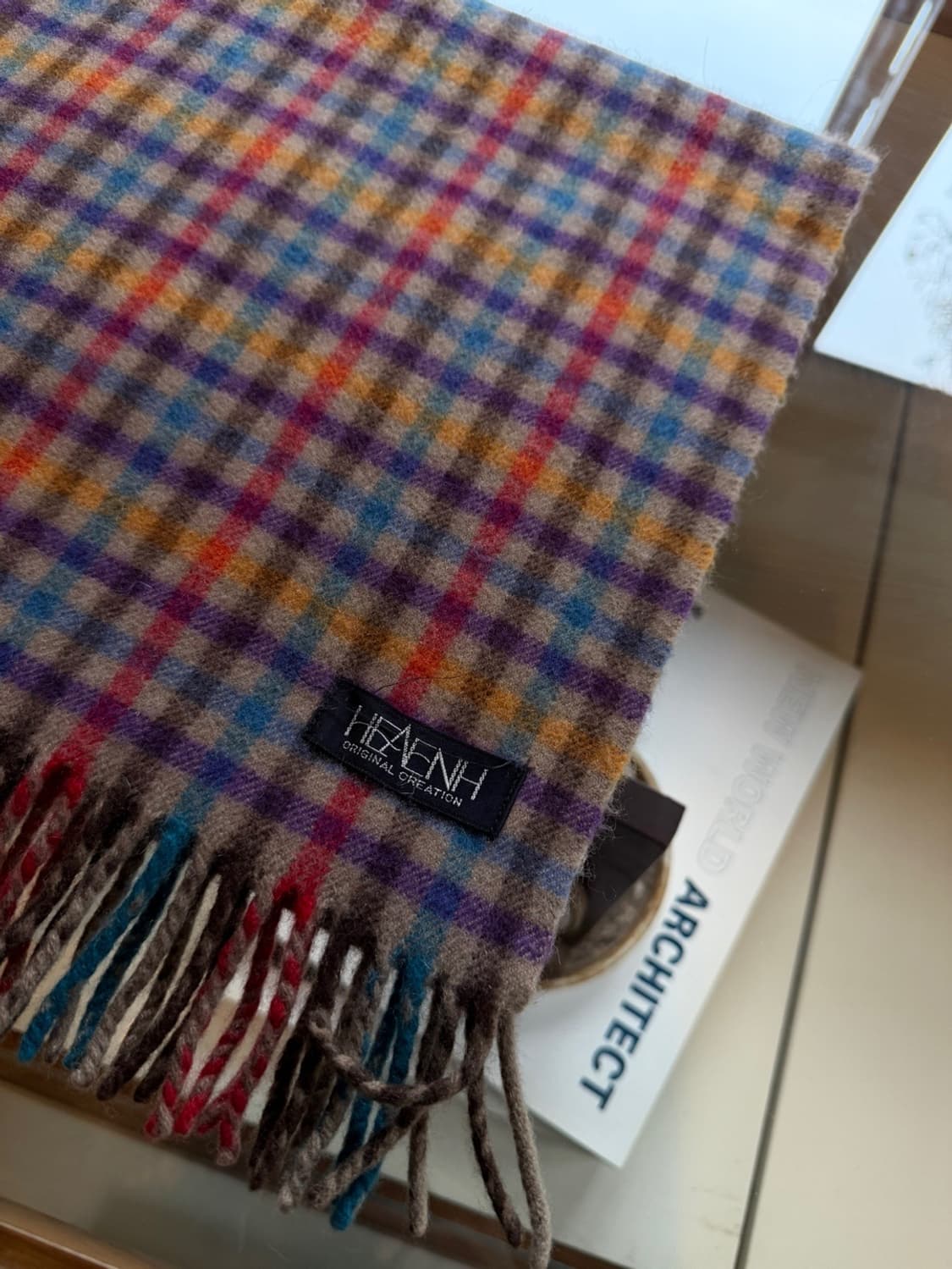 VTG 캐시미어 울 머플러 상품이미지9