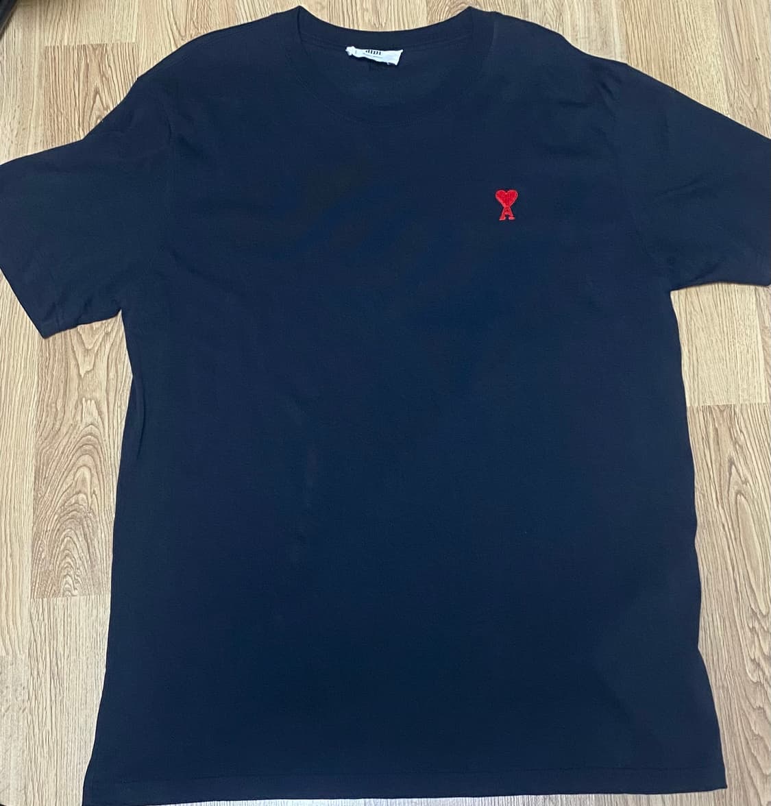 아미 반팔티 블랙 L 상품이미지1