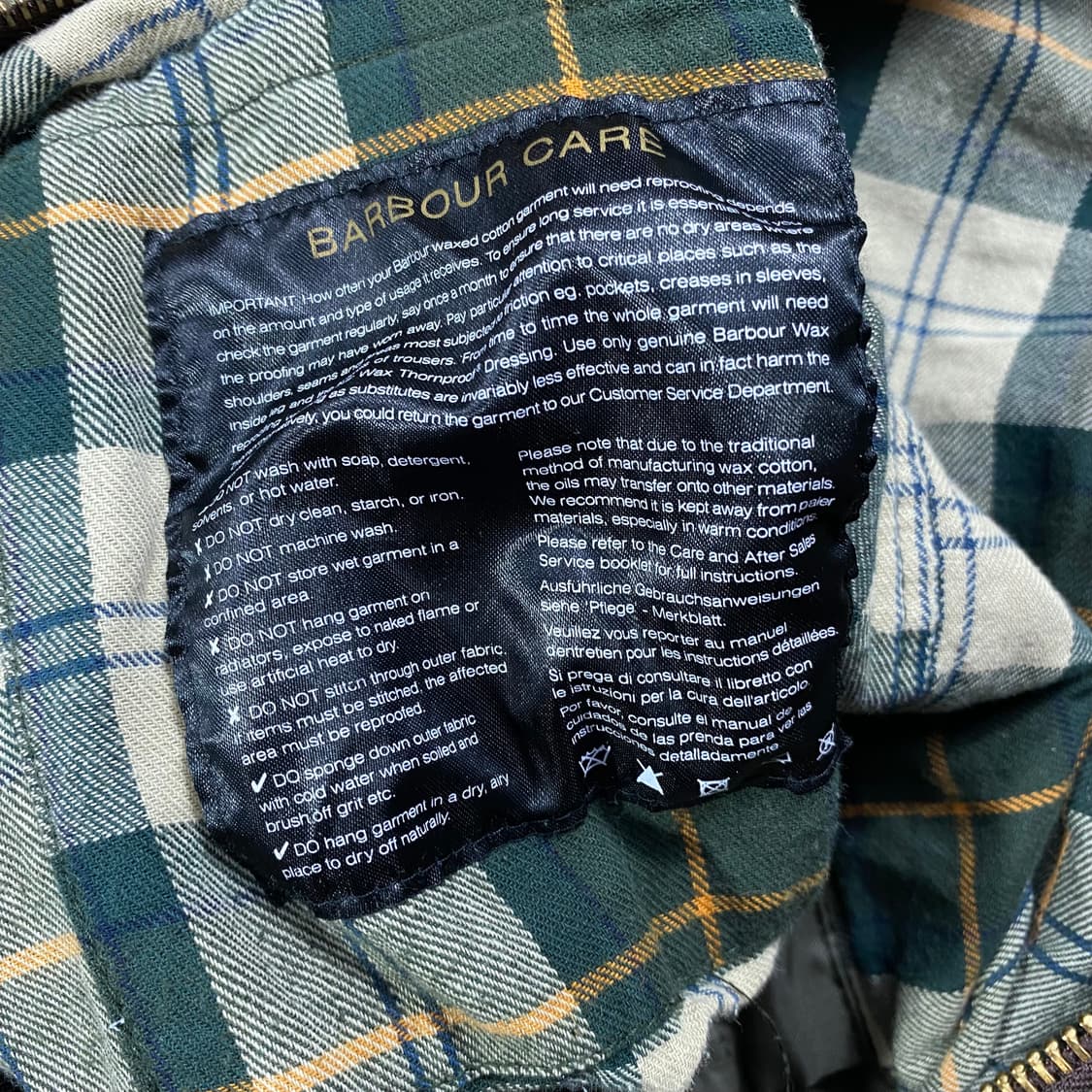 바버 비데일 자켓 (뱃지o) 상품이미지7