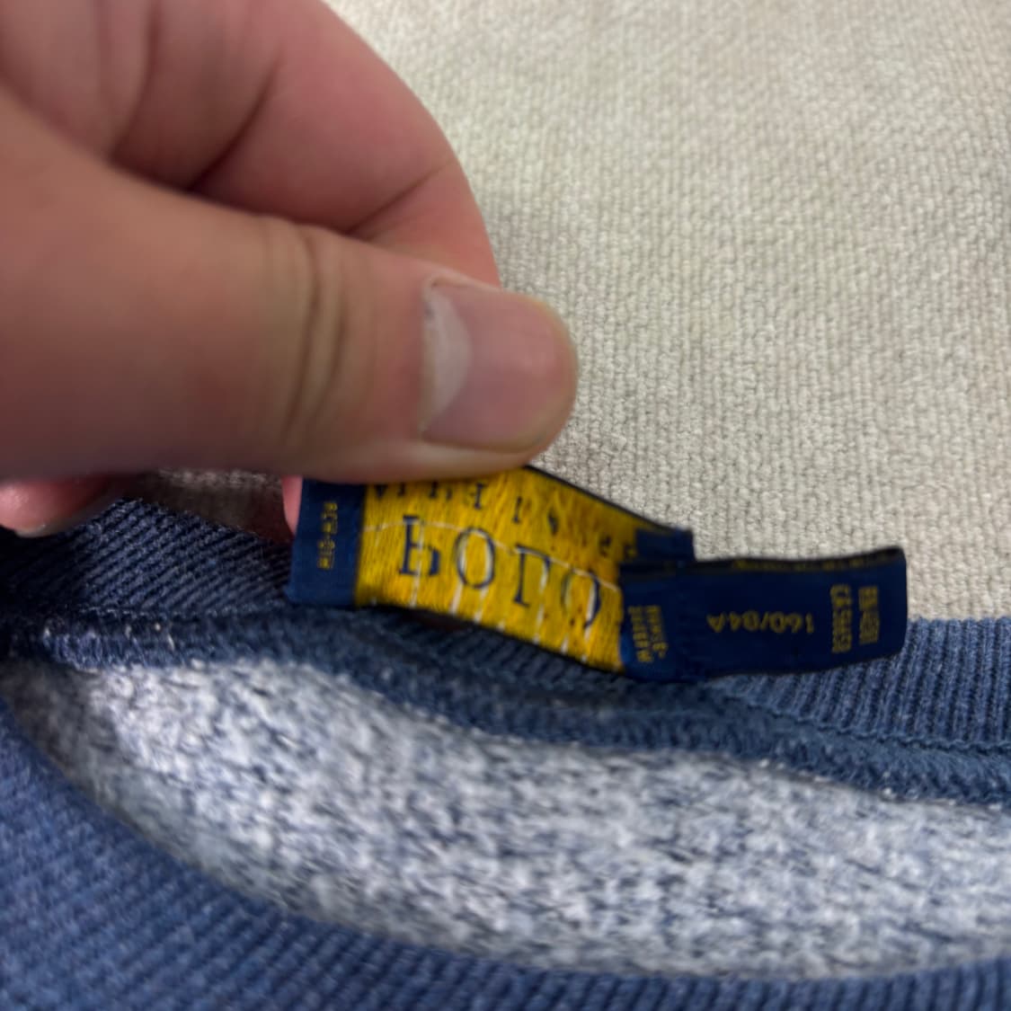 W95 폴로랄프로렌 스몰포니 맨투맨 상품이미지3