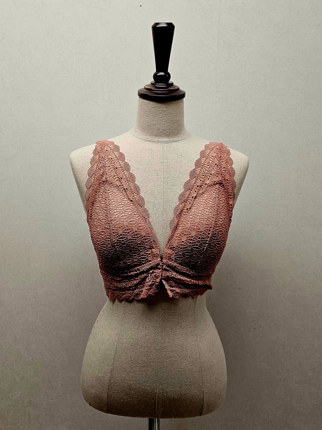 (새상품)VALERY 발레리 올레이스 브라 앞후크 노와이어 85B 상품이미지2