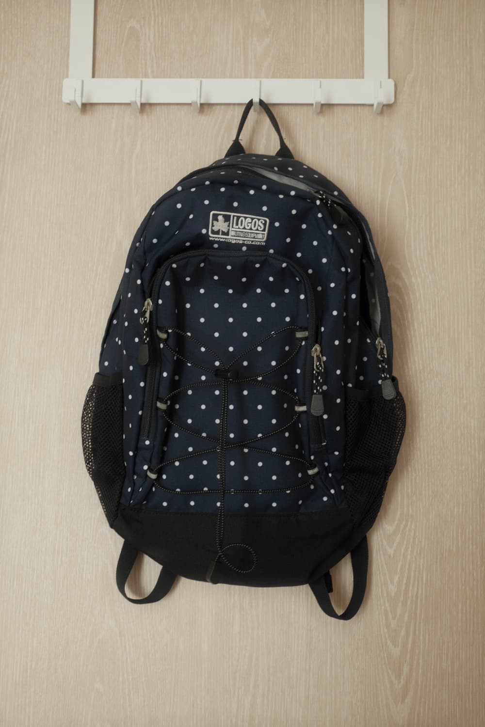Logos 네이비 도트 백팩 상품이미지1