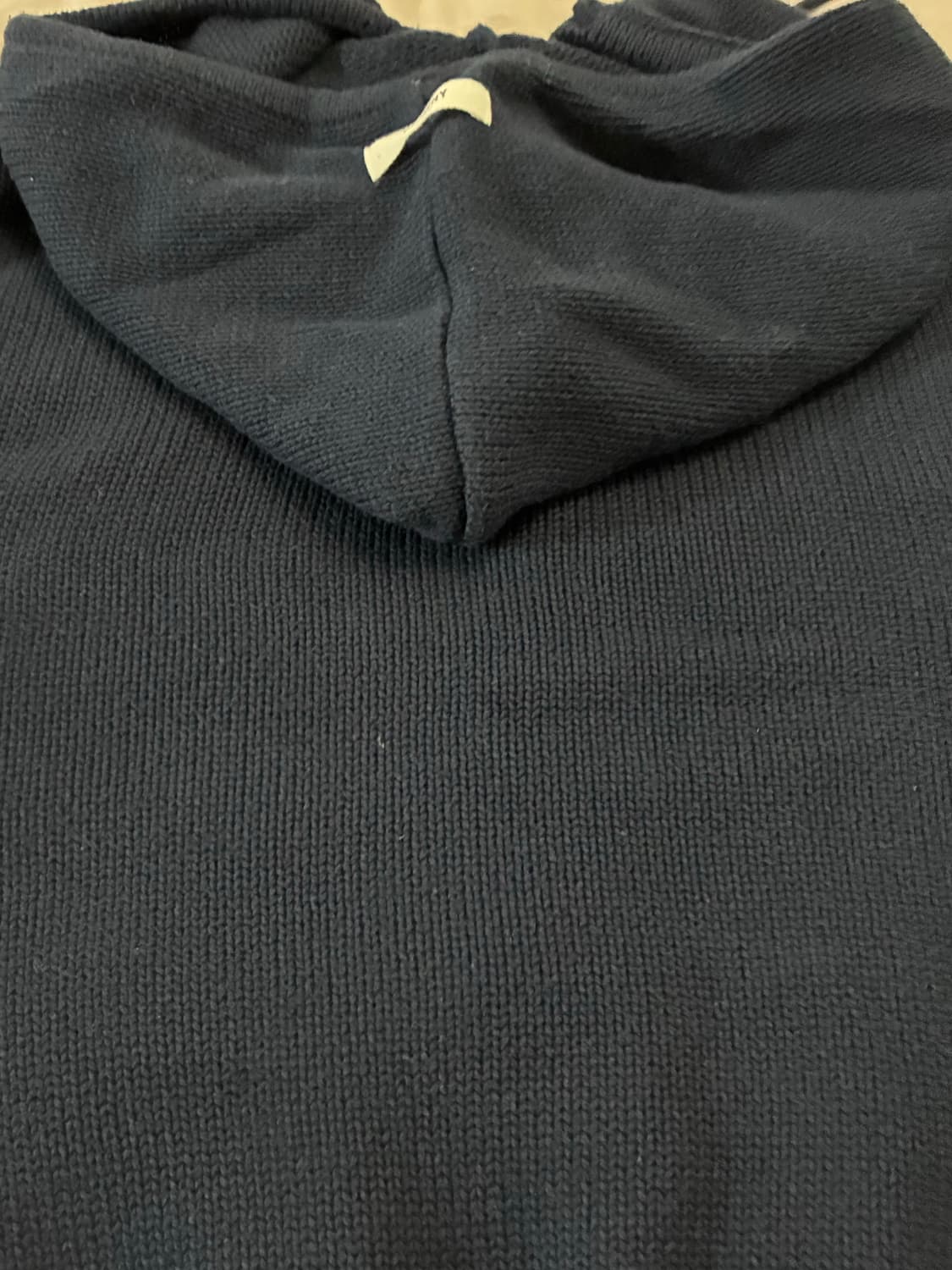 G CLASSIC KNIT ZIP UP (NAVY) 상품이미지5
