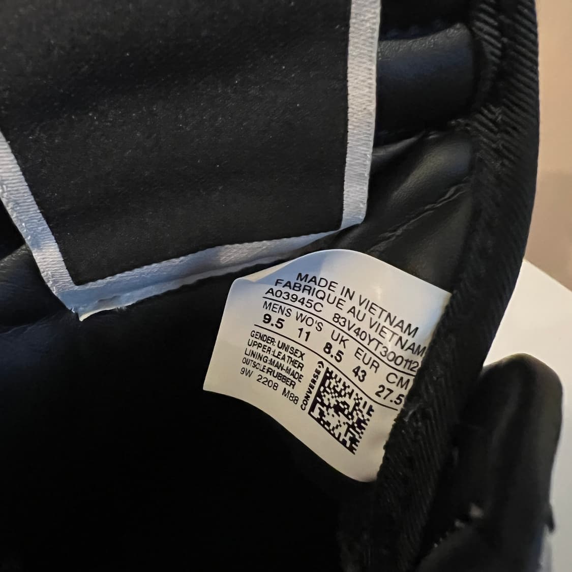 컨버스 x 릭 오웬스 다크쉐도우 터보웨폰 상품이미지8