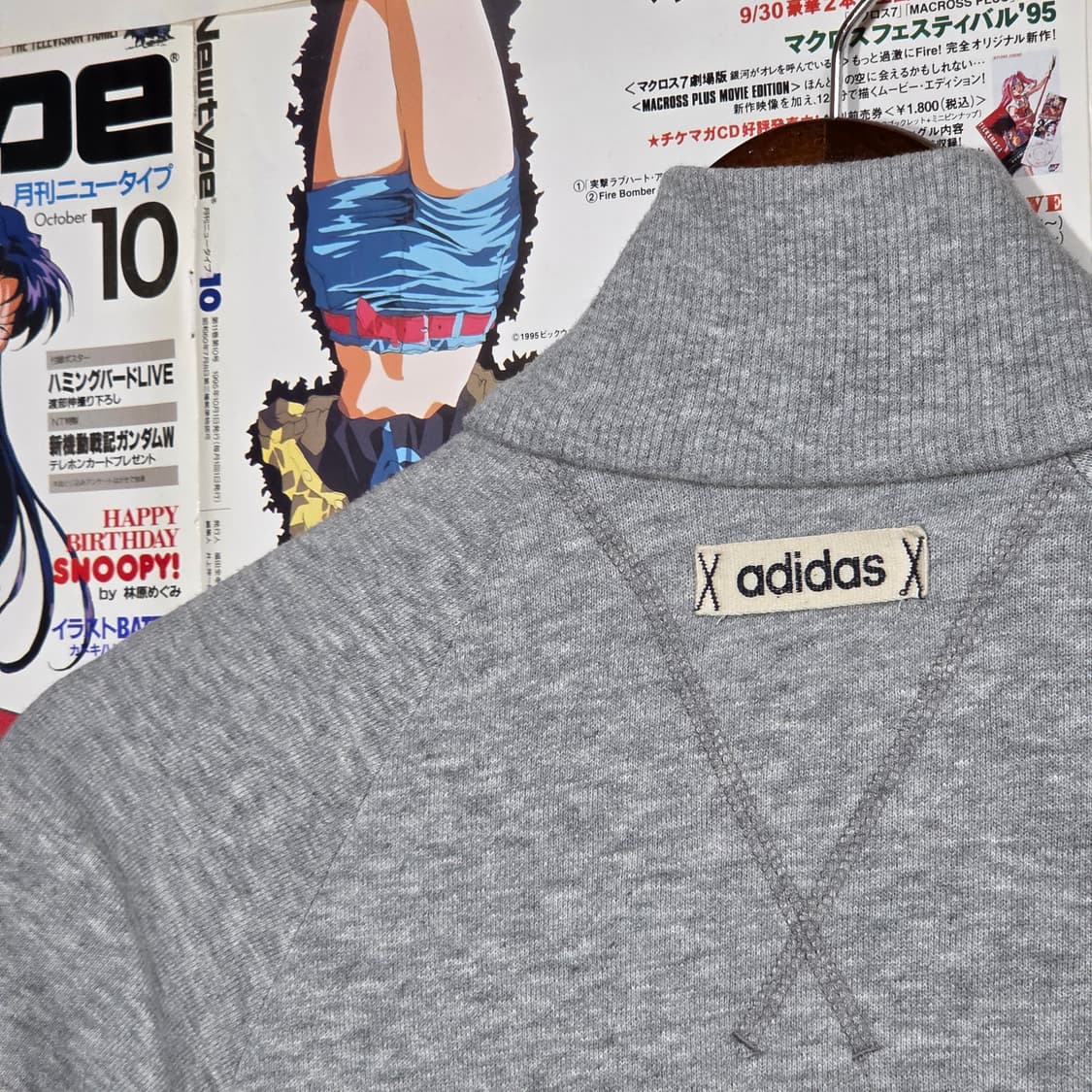 아디다스 그레이 슬림핏 코튼 집업 상품이미지7