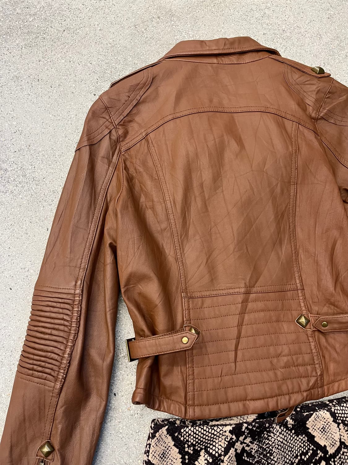 Spirnl girl 라이더 자켓 상품이미지5