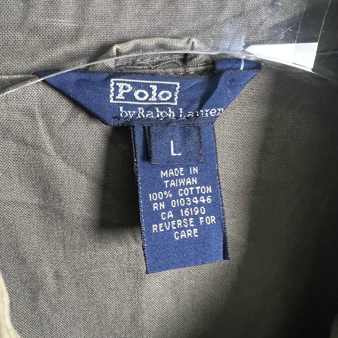 폴로 랄프로렌 카키 워크 자켓 L 상품이미지3