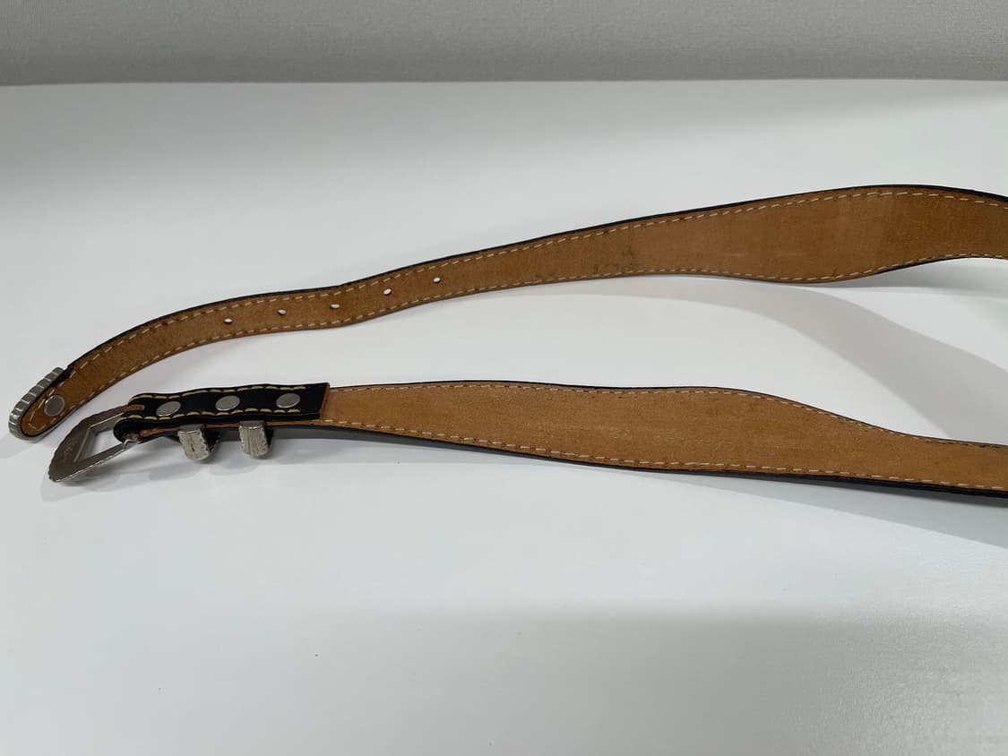 꼼데가르송 90s 웨스턴 레더 벨트 AD1990-1992 상품이미지8