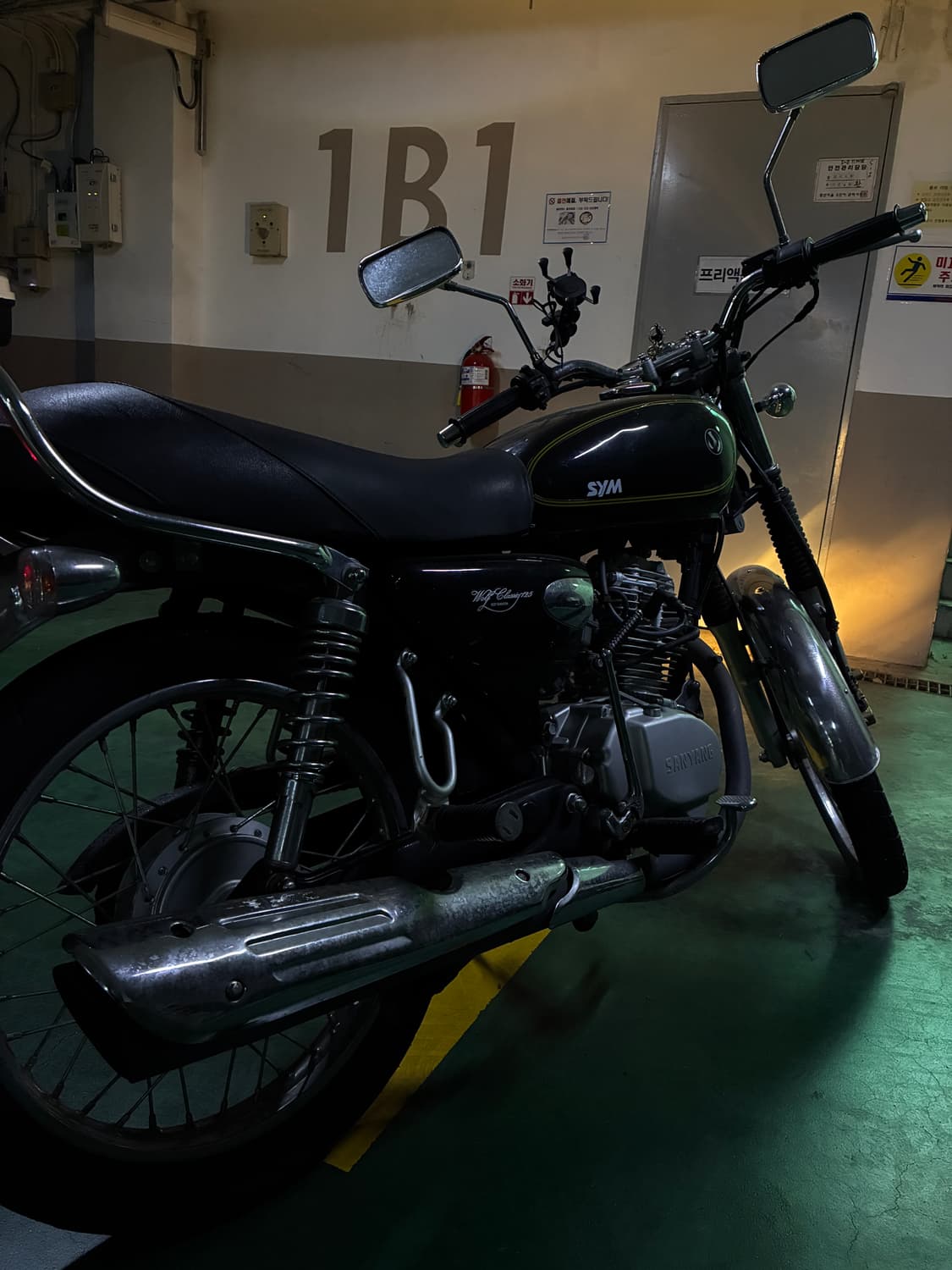 Sym 울프 클래식 125 상품이미지1