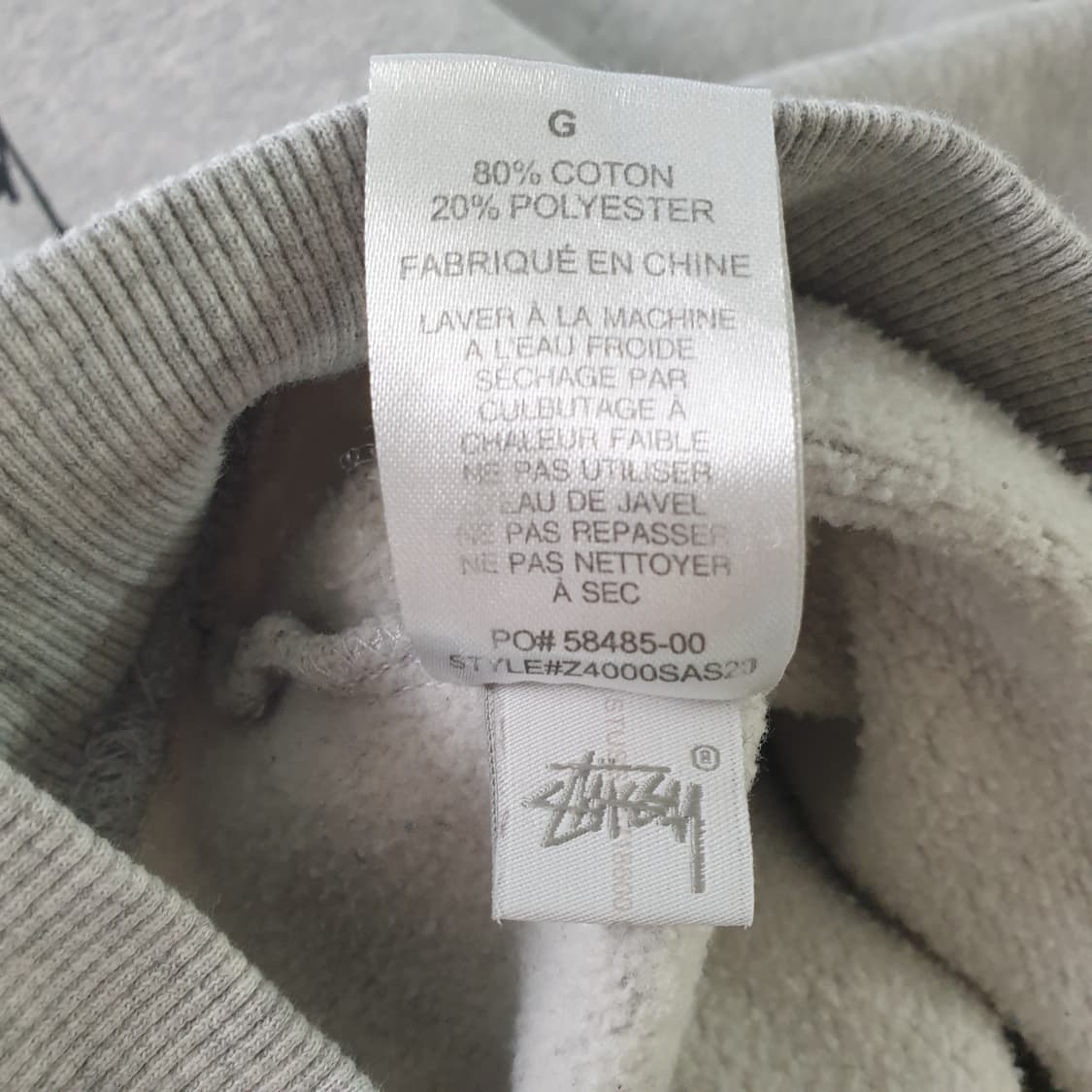 [무료배송] STUSSY 긴팔 후드 티셔츠 상품이미지5