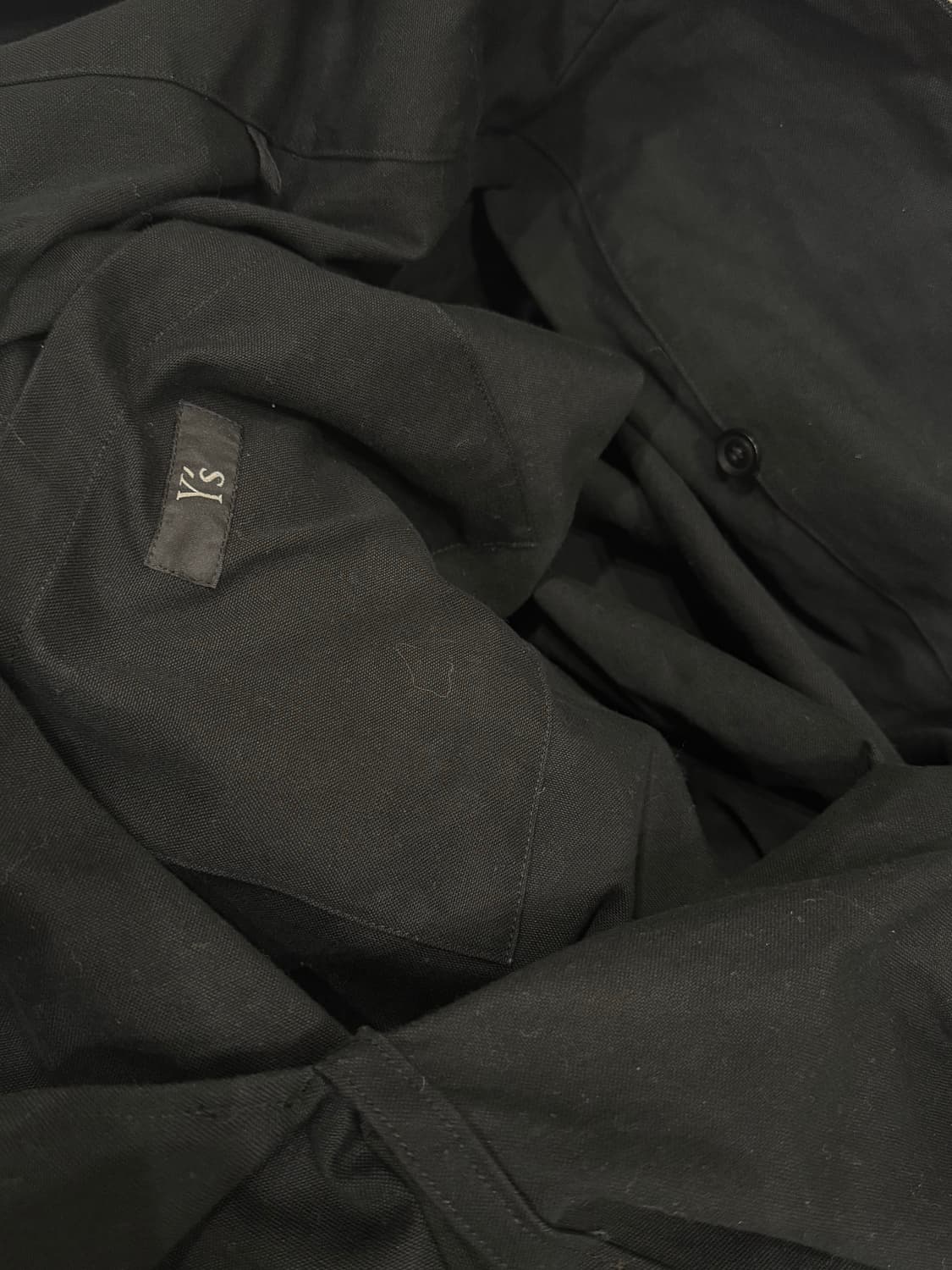 요지야마모토 20aw 캔버스 타이 숄더백 상품이미지6