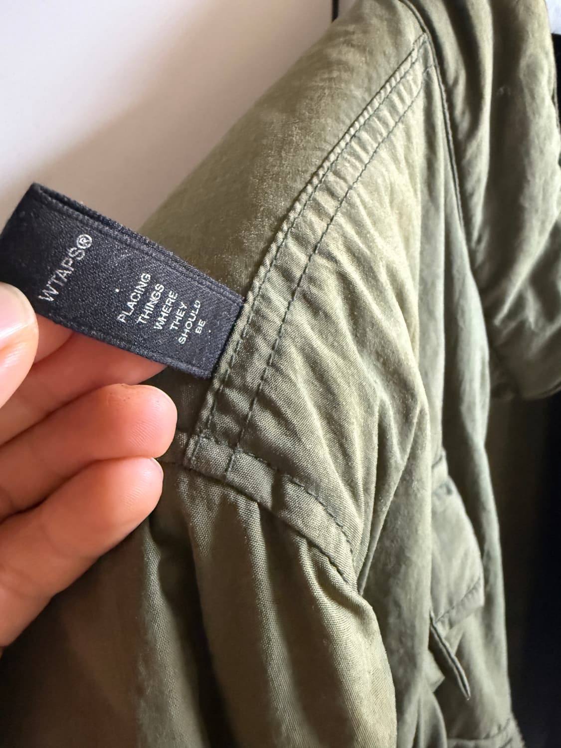 Wtaps 모듈러자켓  올리브 상품이미지6