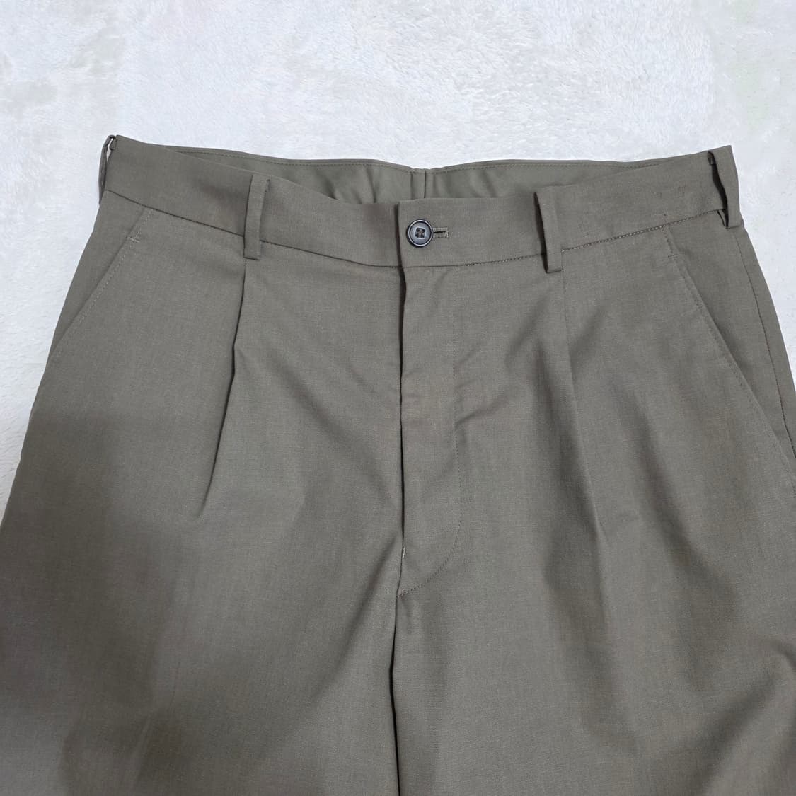 (34)유니클로 U 린넨혼방 릴렉스핏 슬랙스 팬츠  상품이미지2