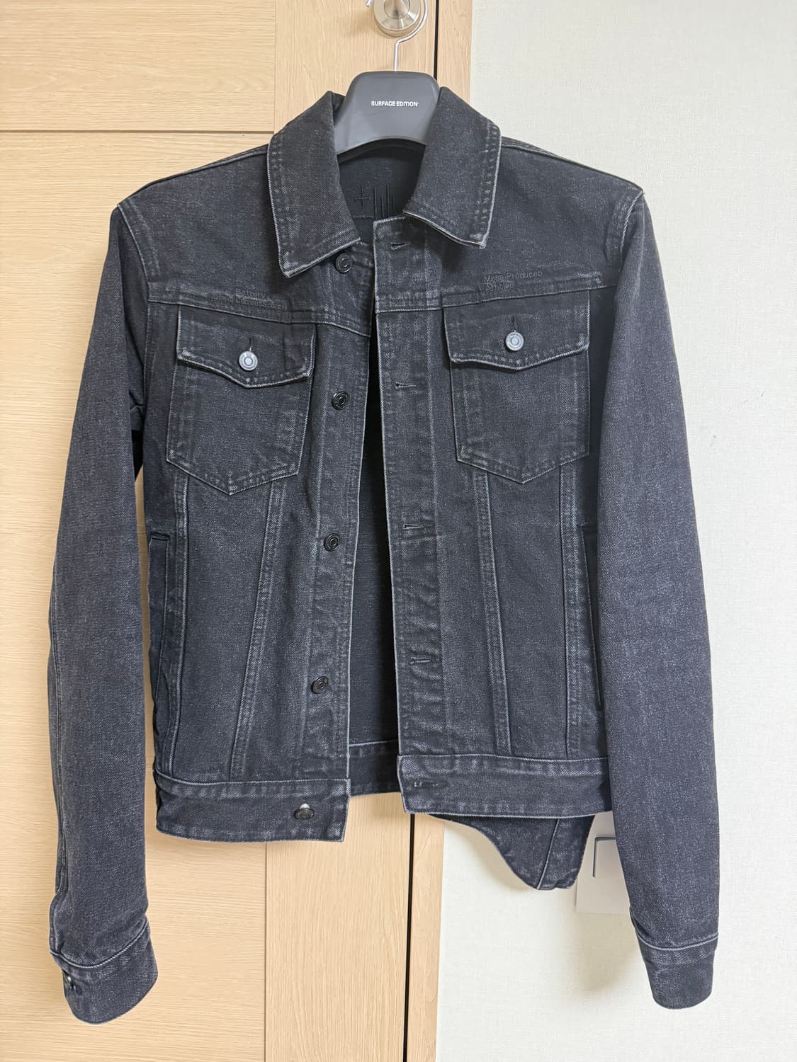 플라스틱프로덕트 Mpa 트럭커 재킷(블랙) 상품이미지1