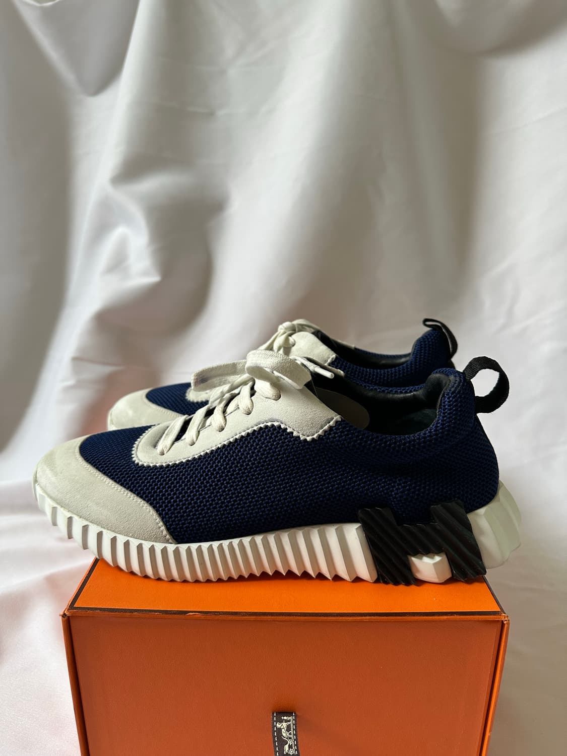 에르메스 21fw 남성 바운싱 스니커즈 네이비 41 상품이미지7