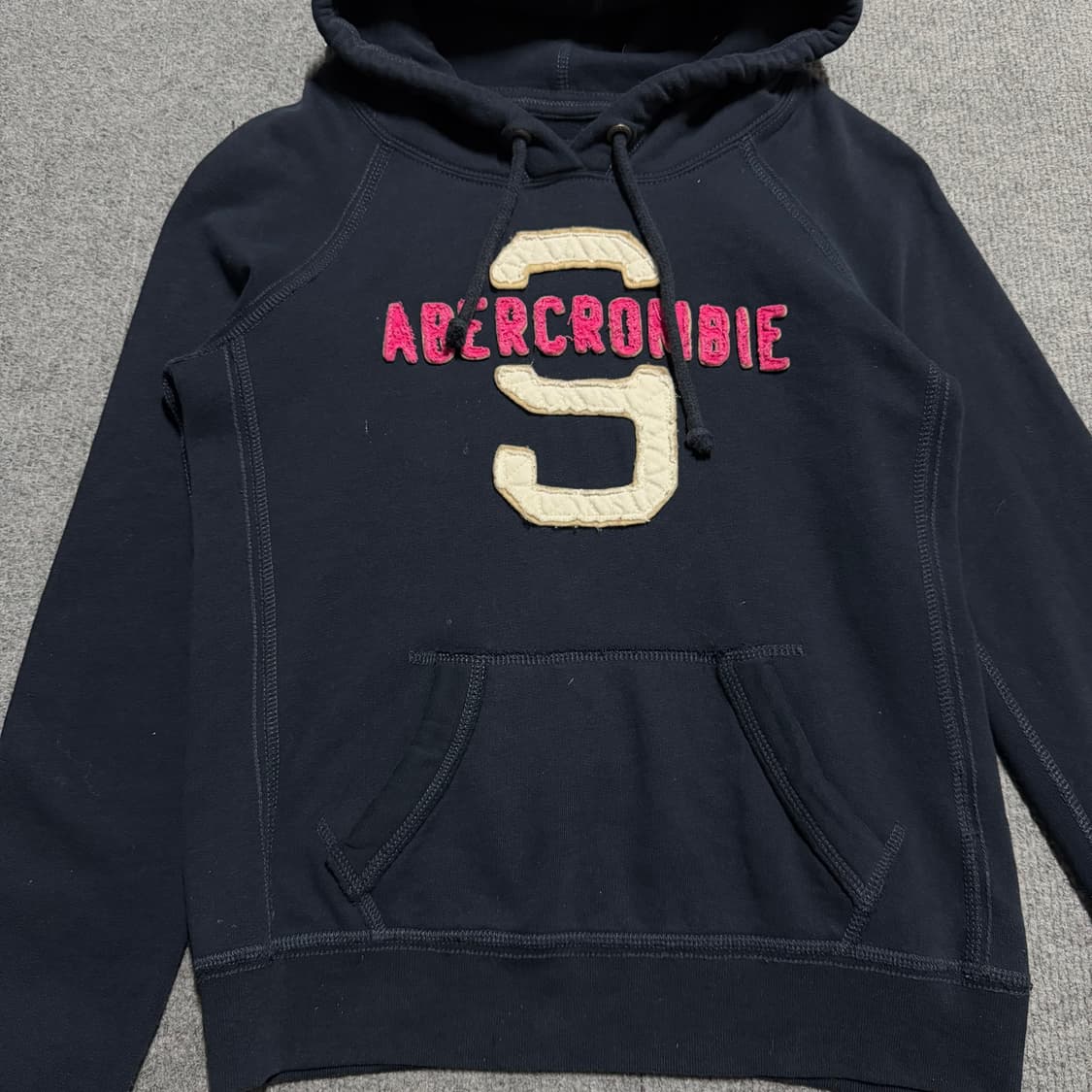 아베크롬비 네이비 후드티 m 상품이미지2