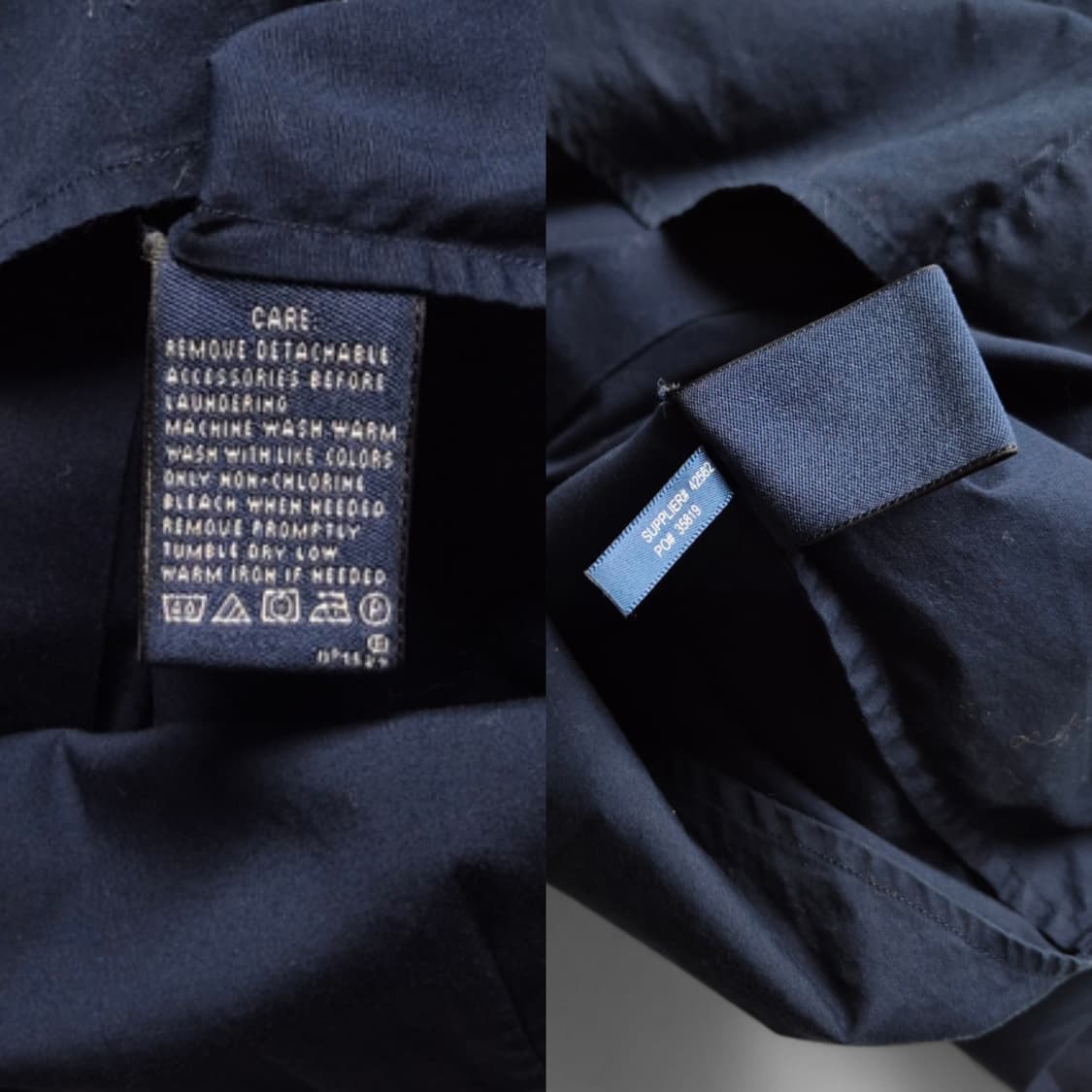 [S] 폴로 랄프로렌 크레스트 로고 포플린 셔츠 네이비 상품이미지8