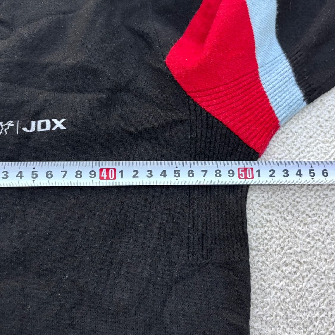 95 JDX 남성 블랙 골프웨어 긴팔 (보풀확인) 0526E 상품이미지7