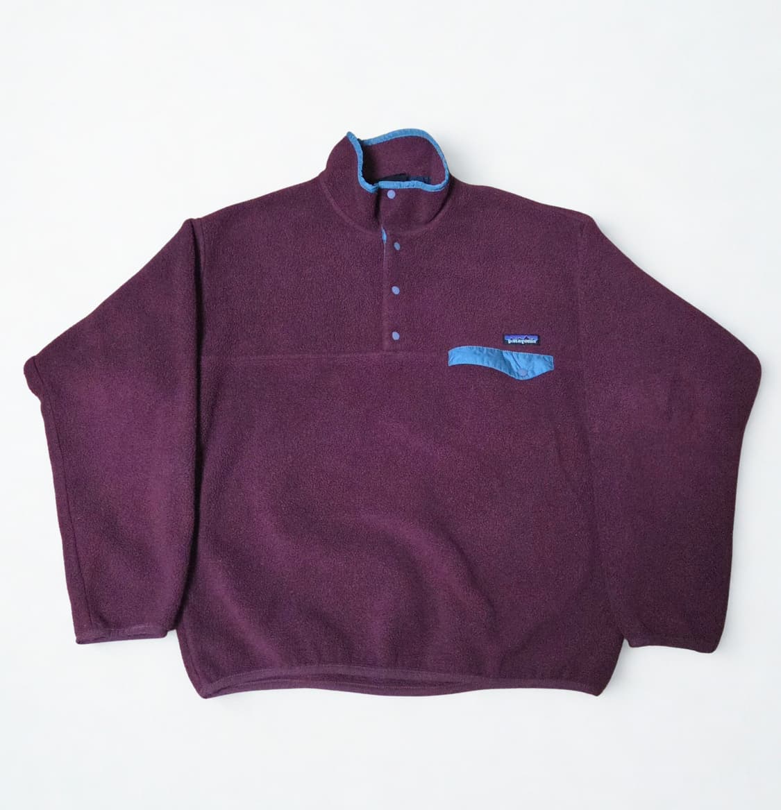 (L)파타고니아Usa 01s 자주색 신칠라 플리스 상품이미지1