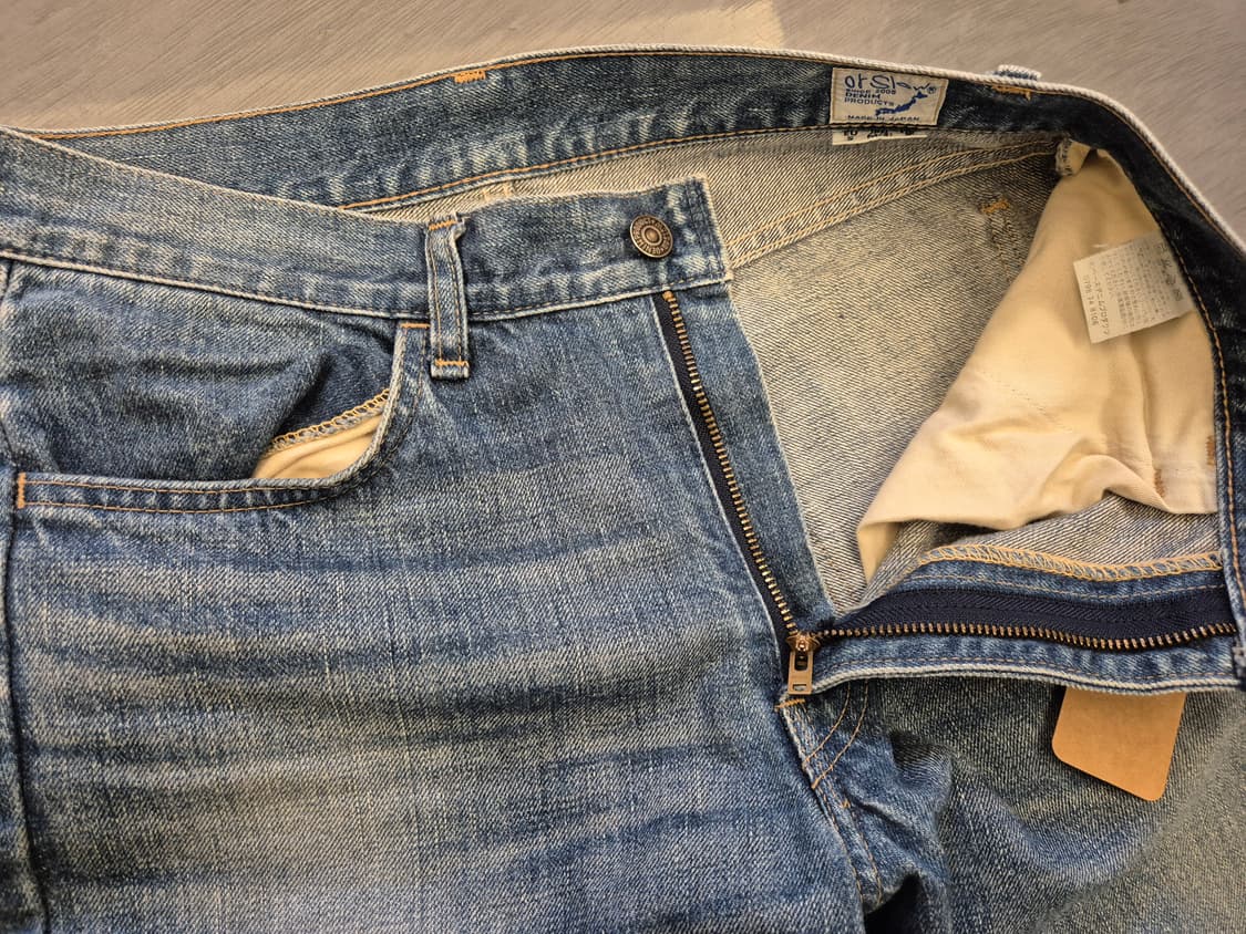 오어슬로우 벨바텀 데님 팬츠 상품이미지5