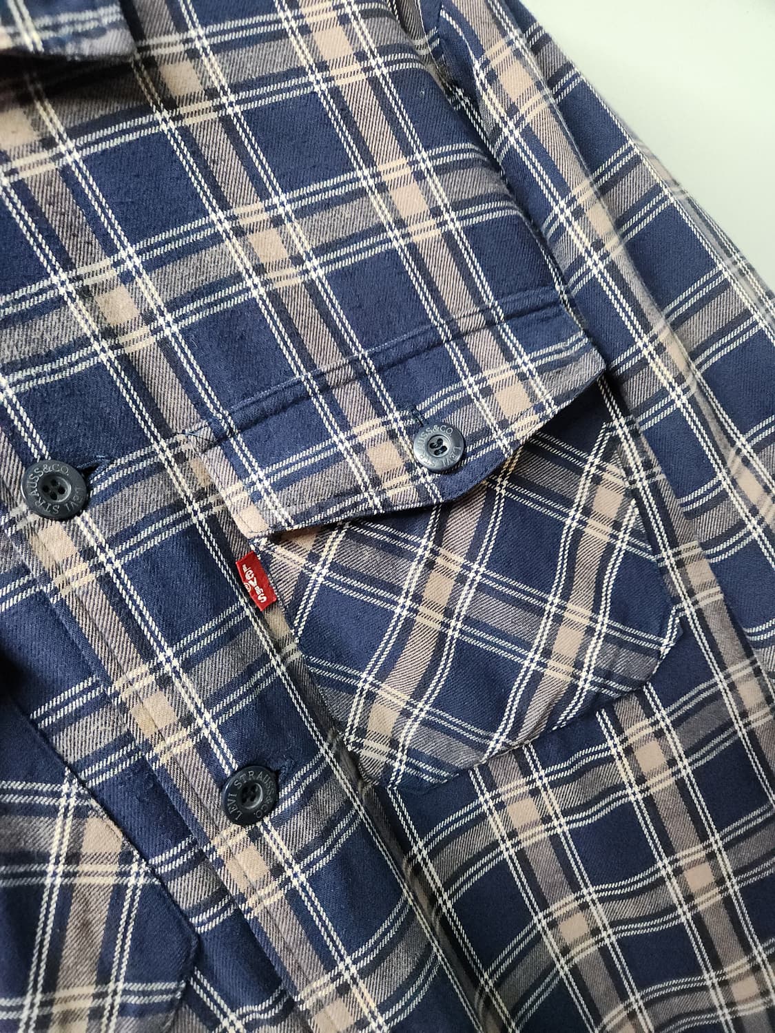 리바이스 프란넬 패딩 셔츠 상품이미지6