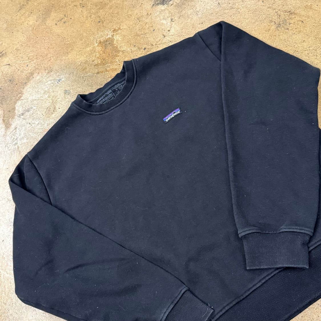 [정품/L] 파타고니아 블랙 맨투맨 티셔츠 b16 상품이미지1