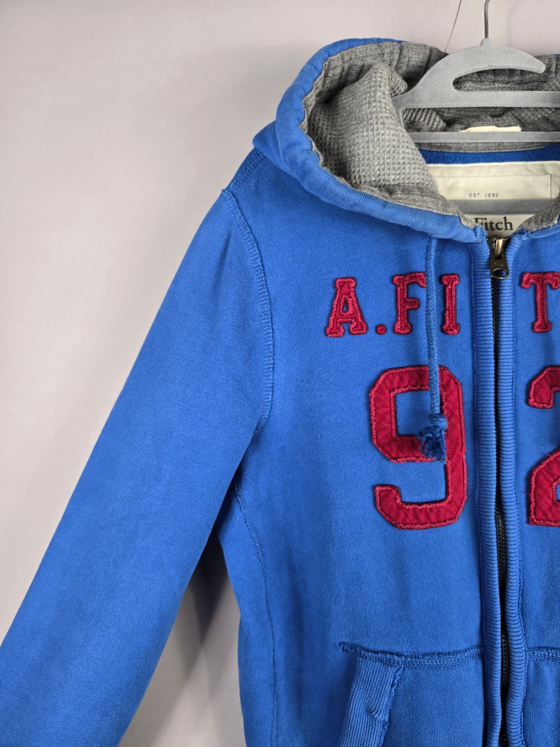 [무료배송]아베크롬비 피치 L 남성 기모 머슬핏 후드 집업 상품이미지3