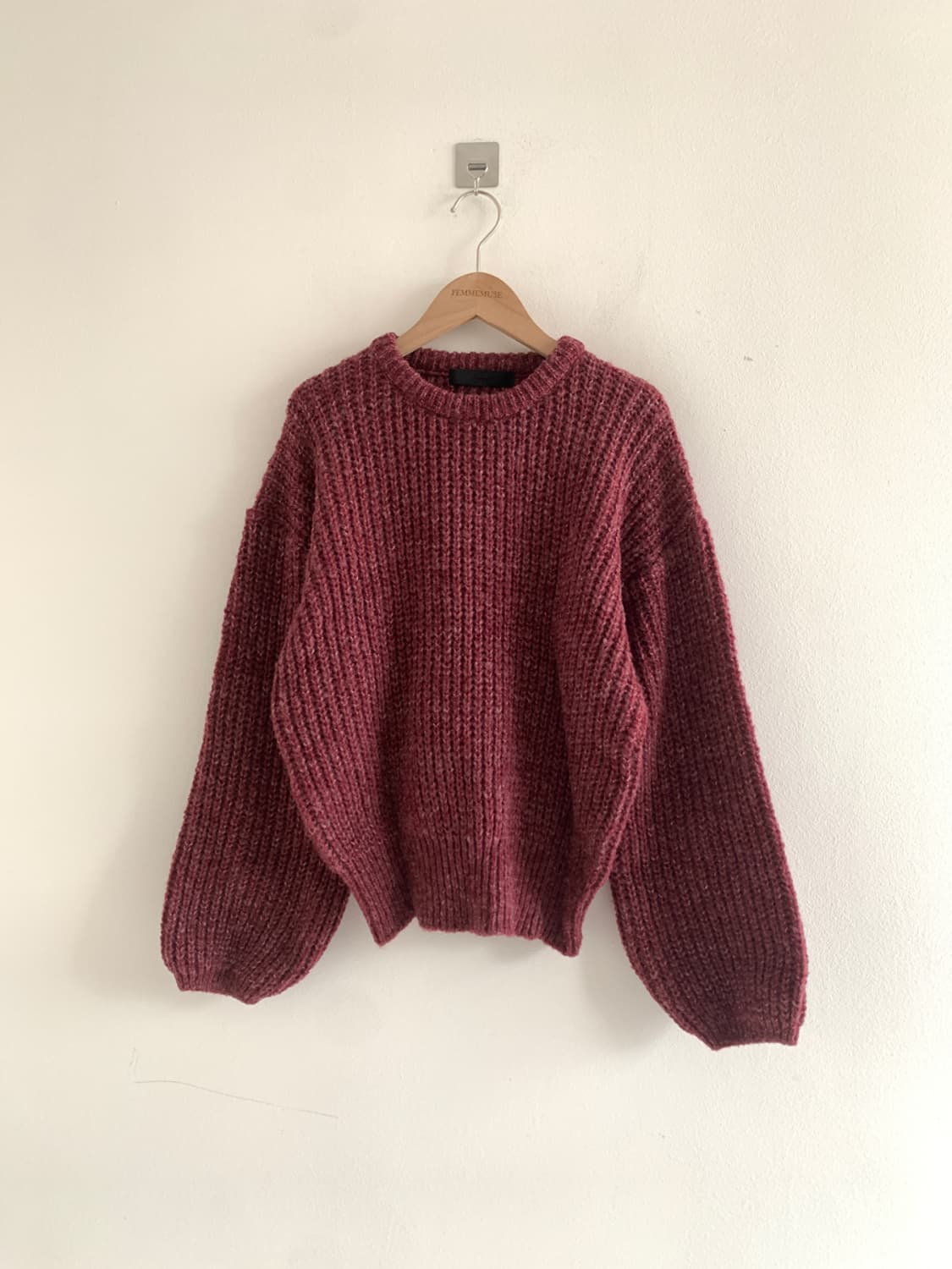 Hazzi balloon round knit 상품이미지1