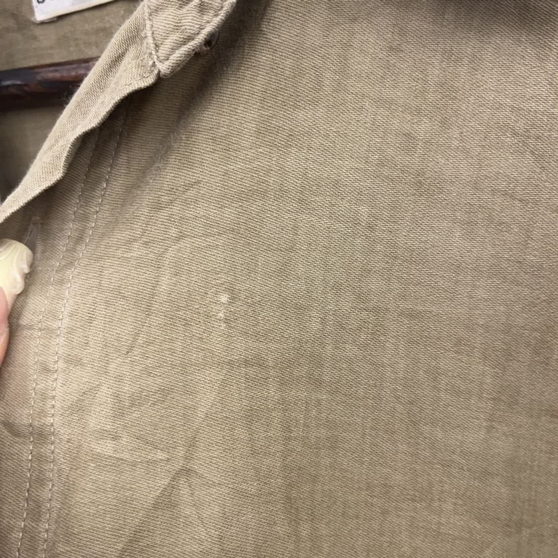 스톤아일랜드 빈티지 컨트리 딥카키 셔츠 M C08086 상품이미지9