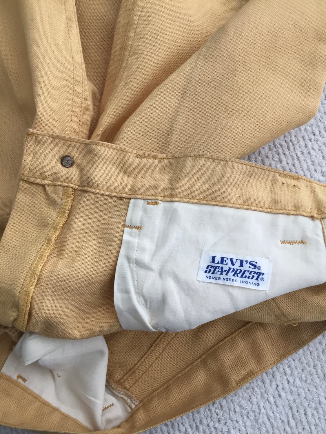 데드스탁 70‘s levis 646 스타프레스트 부츠컷 팬츠 상품이미지8