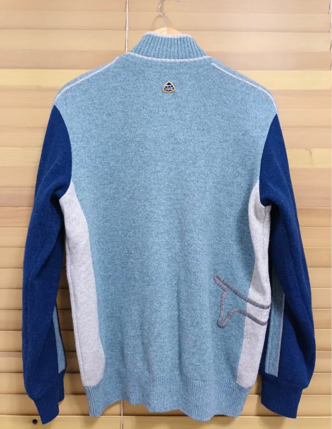 루이까스텔 남성 반집업방풍니트 100사이즈 상품이미지3