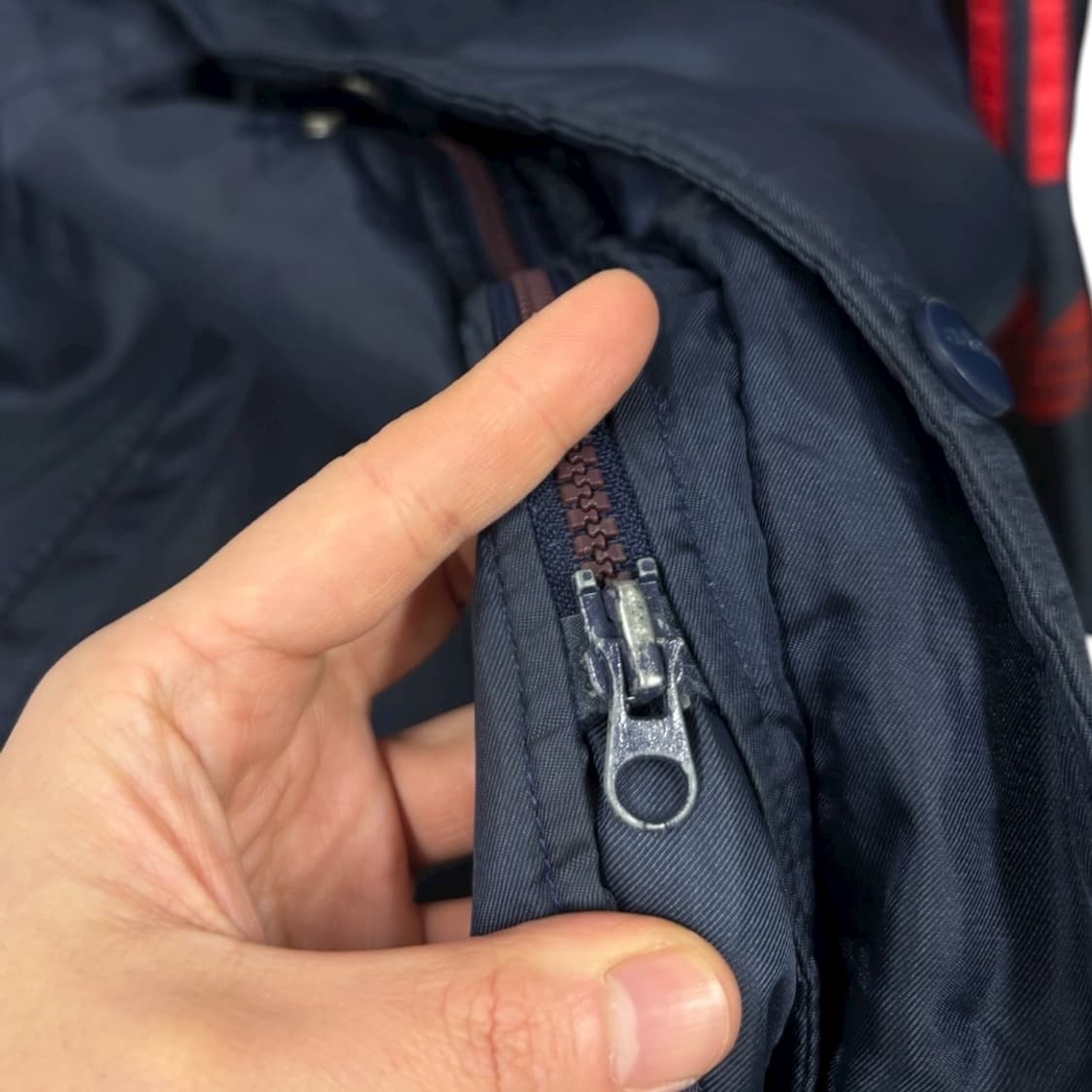 아디다스 올드스쿨 양털 롱코트 상품이미지6