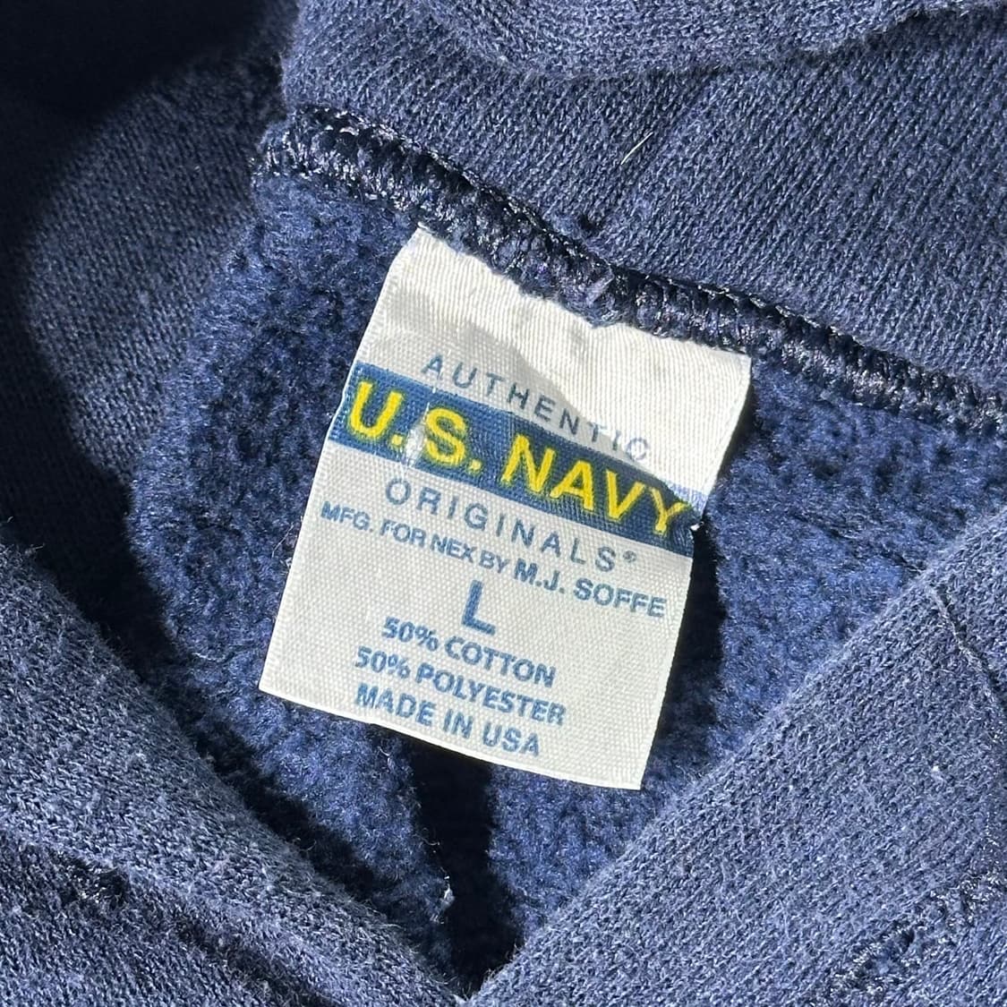 US NAVY 후드티 (L/old-7786) 상품이미지7
