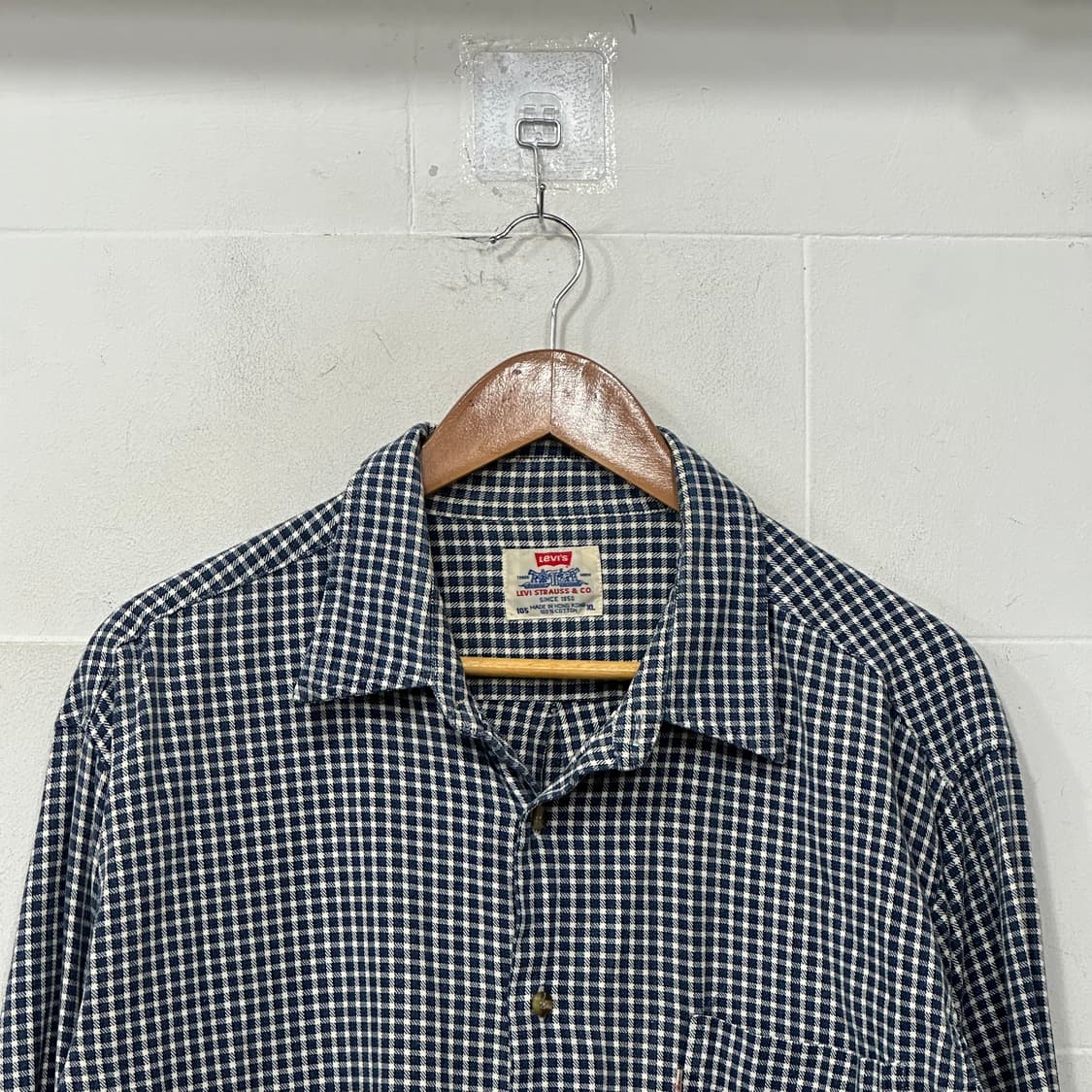 리바이스체크셔츠XL 상품이미지2