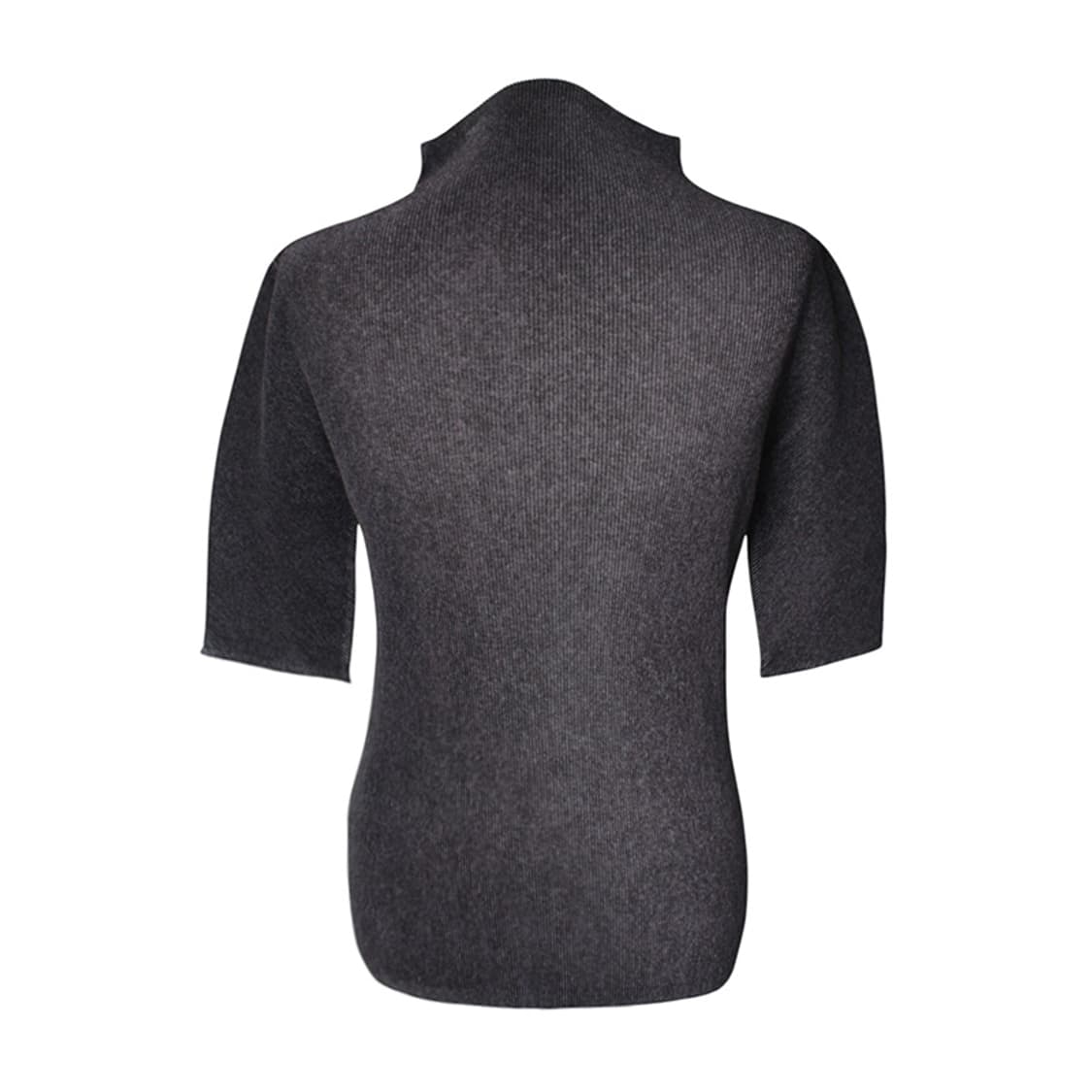 이세이 플리츠플리즈 그레이 하이넥 주름 반팔 상의 3 상품이미지2