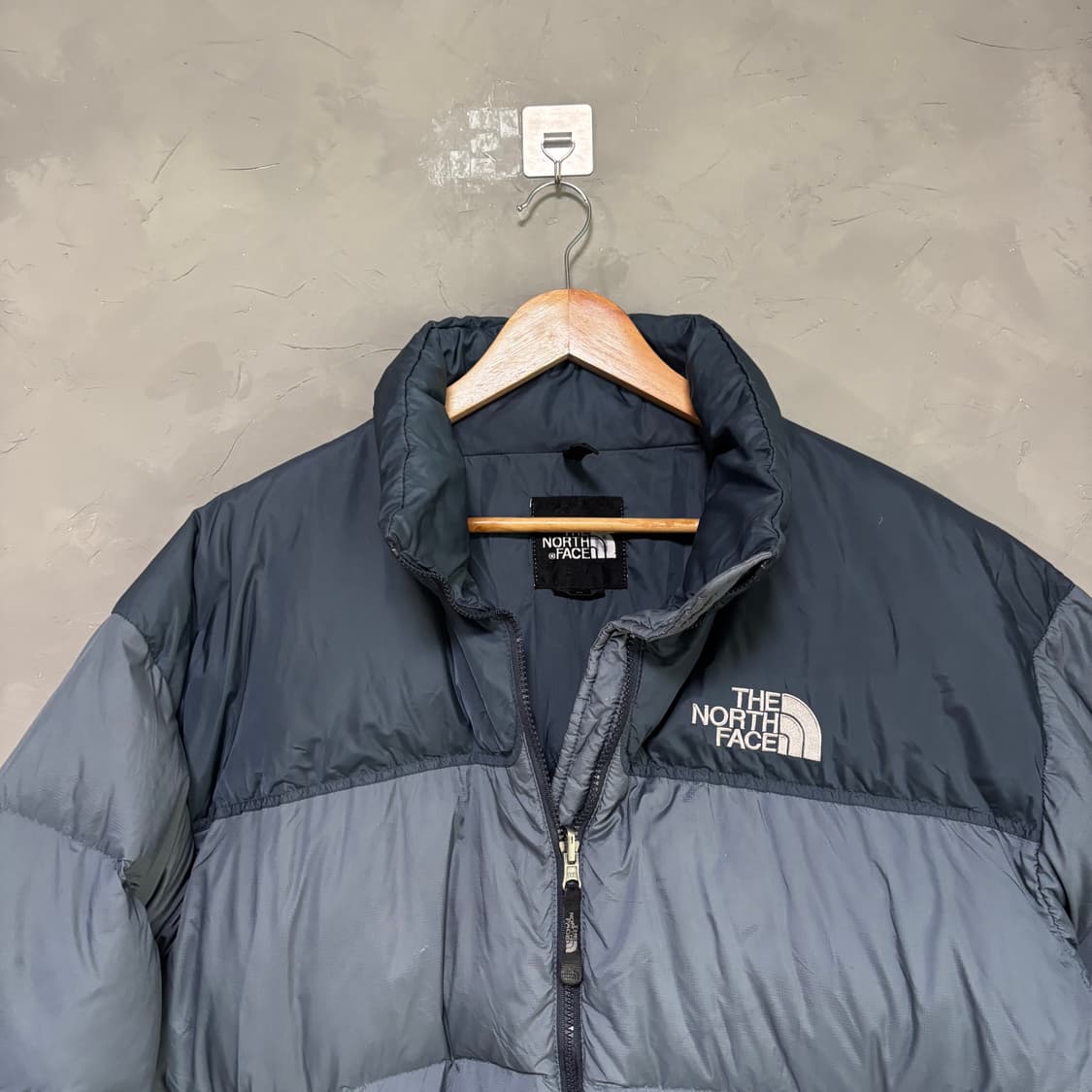 노스페이스 700 눕시 구스다운 패딩 스카이블루 상품이미지2