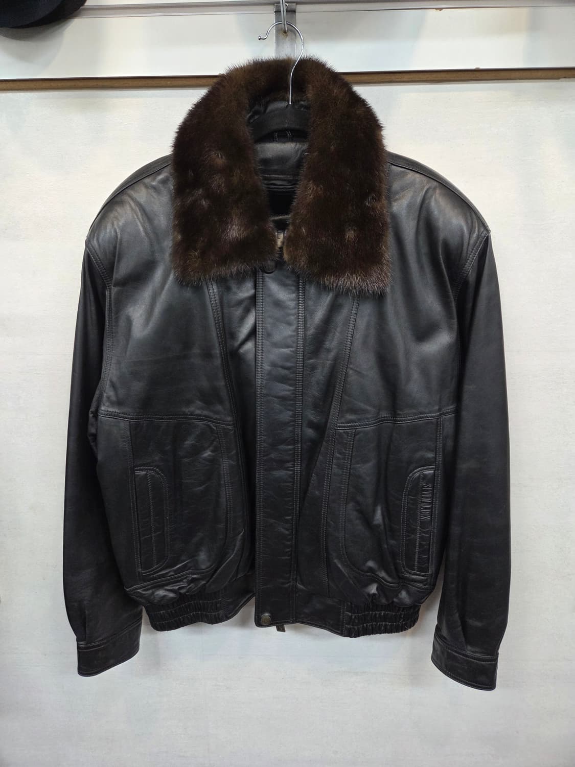 빈티지 현대모피 세븐폭스 퍼 양가죽 자켓 여성 xl 남성 m 상품이미지1