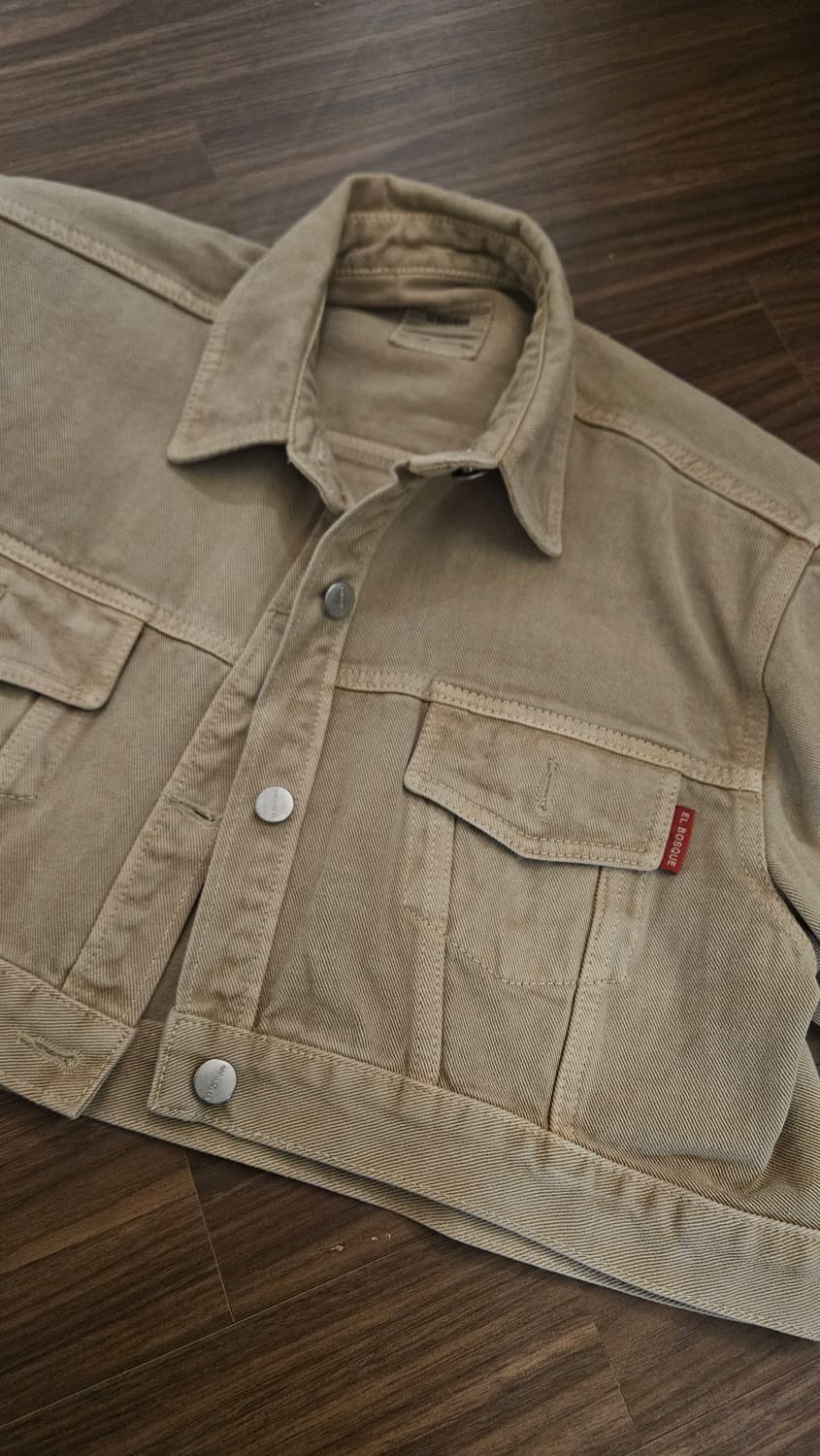 NOB 크롭 데님자켓 상품이미지4