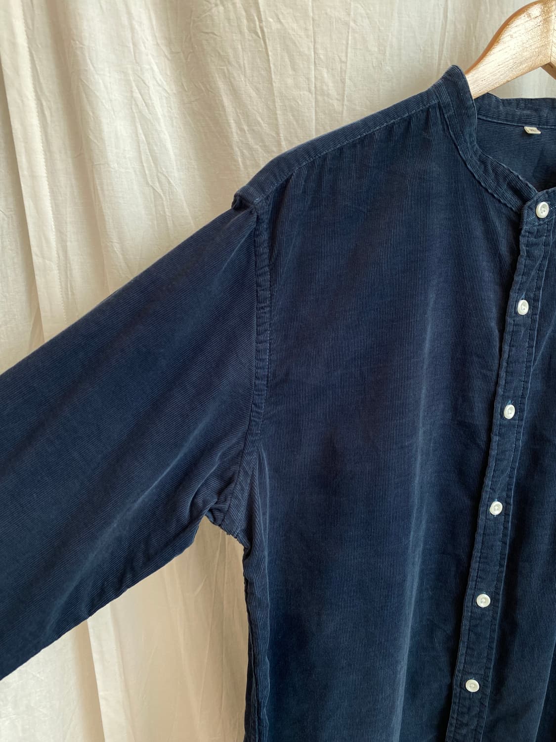 TOPVALU 네이비 코듀로이 셔츠(MEN XL) 상품이미지5