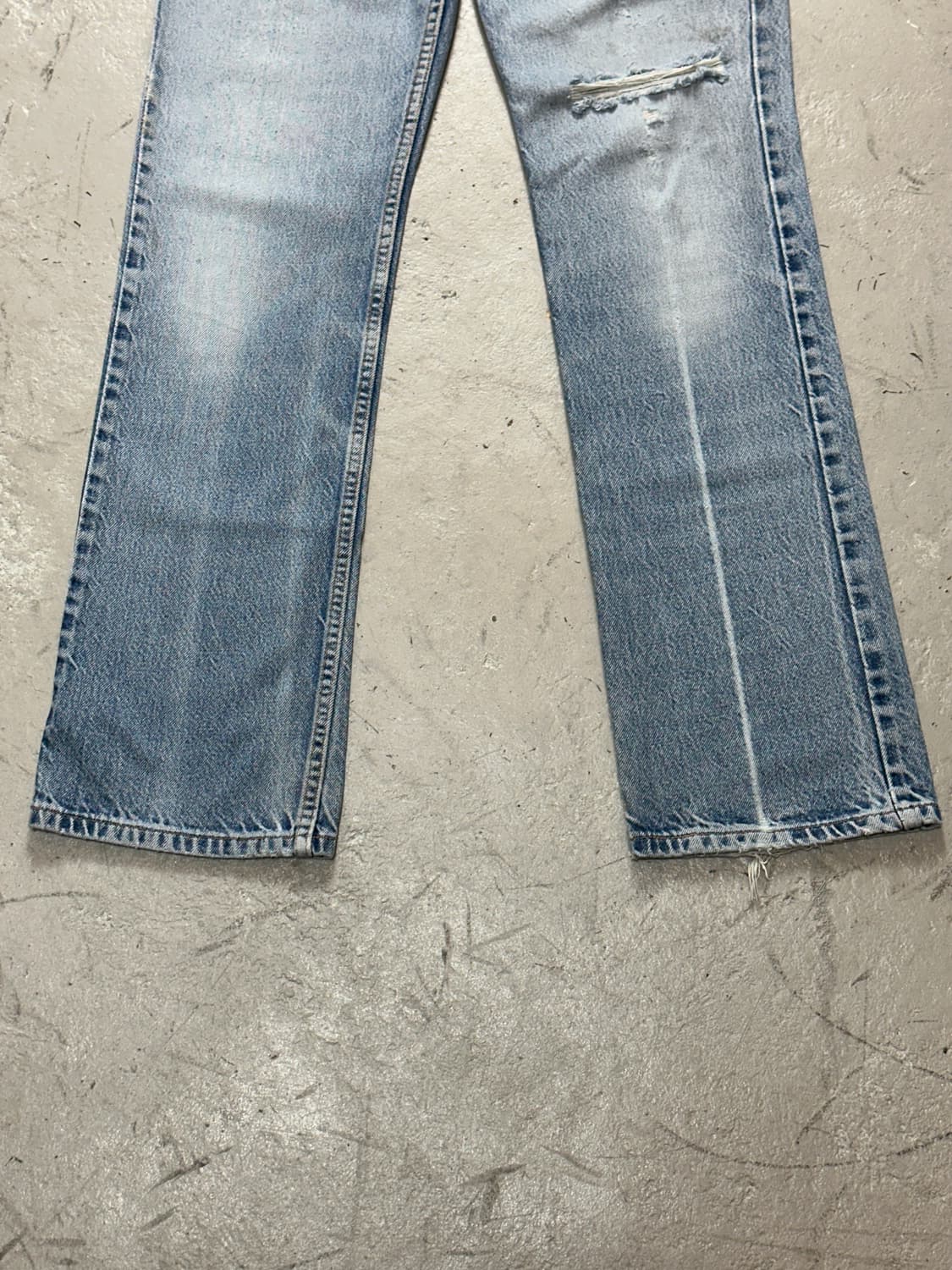 90's USA Made 리바이스 517 부츠컷 플레어진 상품이미지7