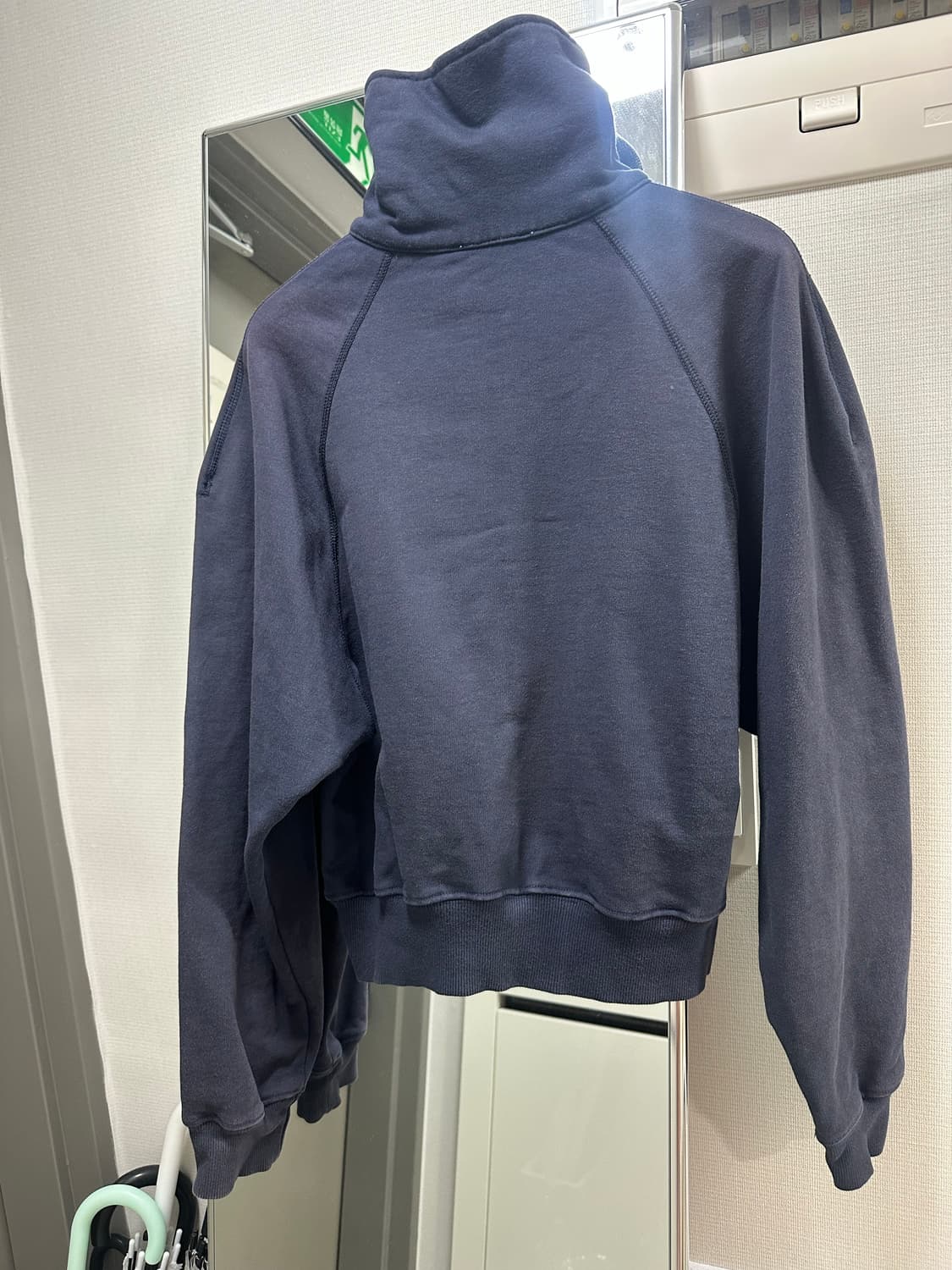 Recto 하프짚업 맨투맨 상품이미지5