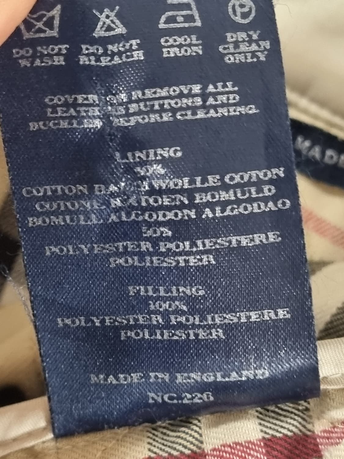 버버리 여성 퀼팅자켓  상품이미지7