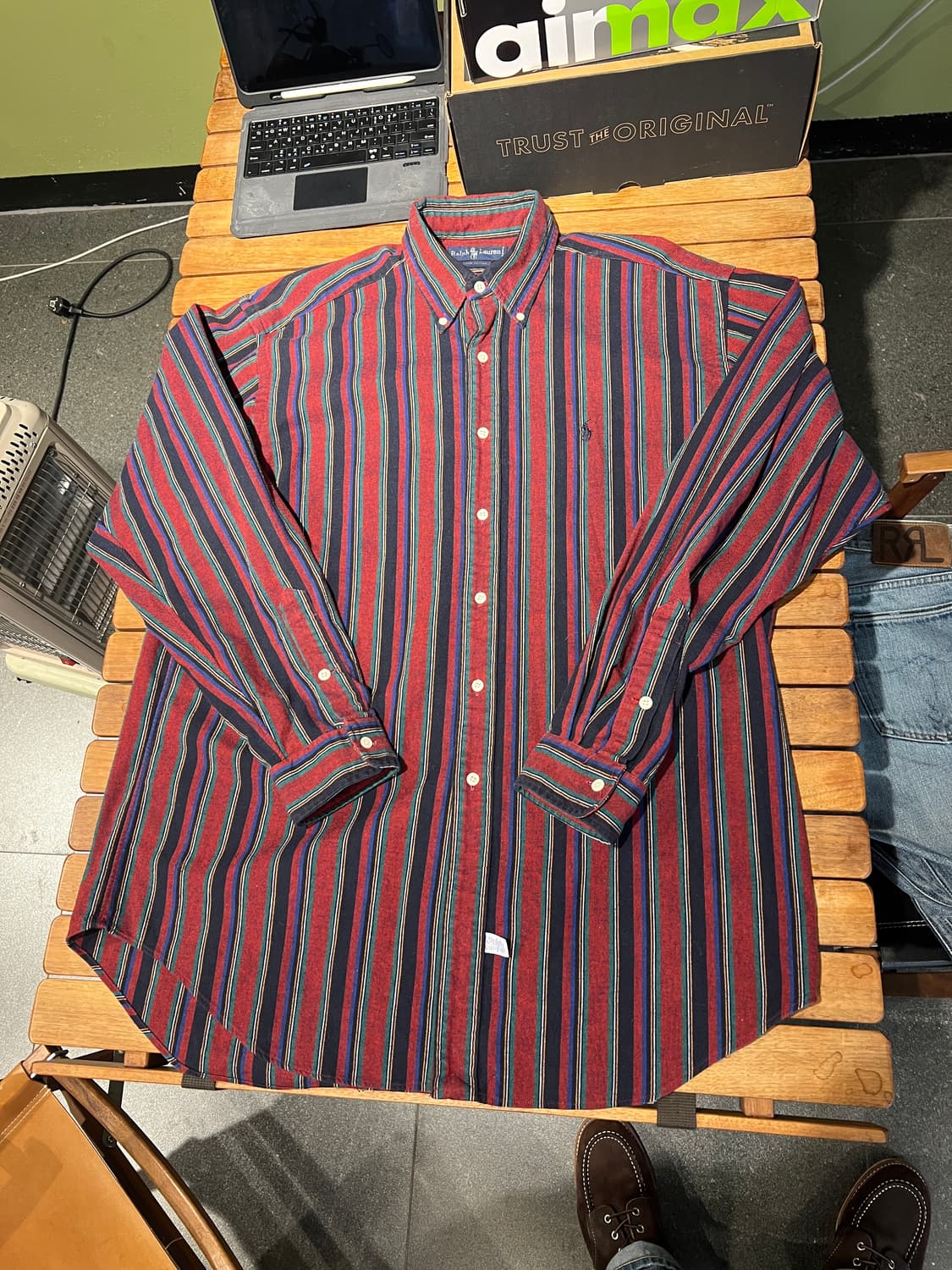 폴로 90s 셔츠 민트급판매합니다. 상품이미지6